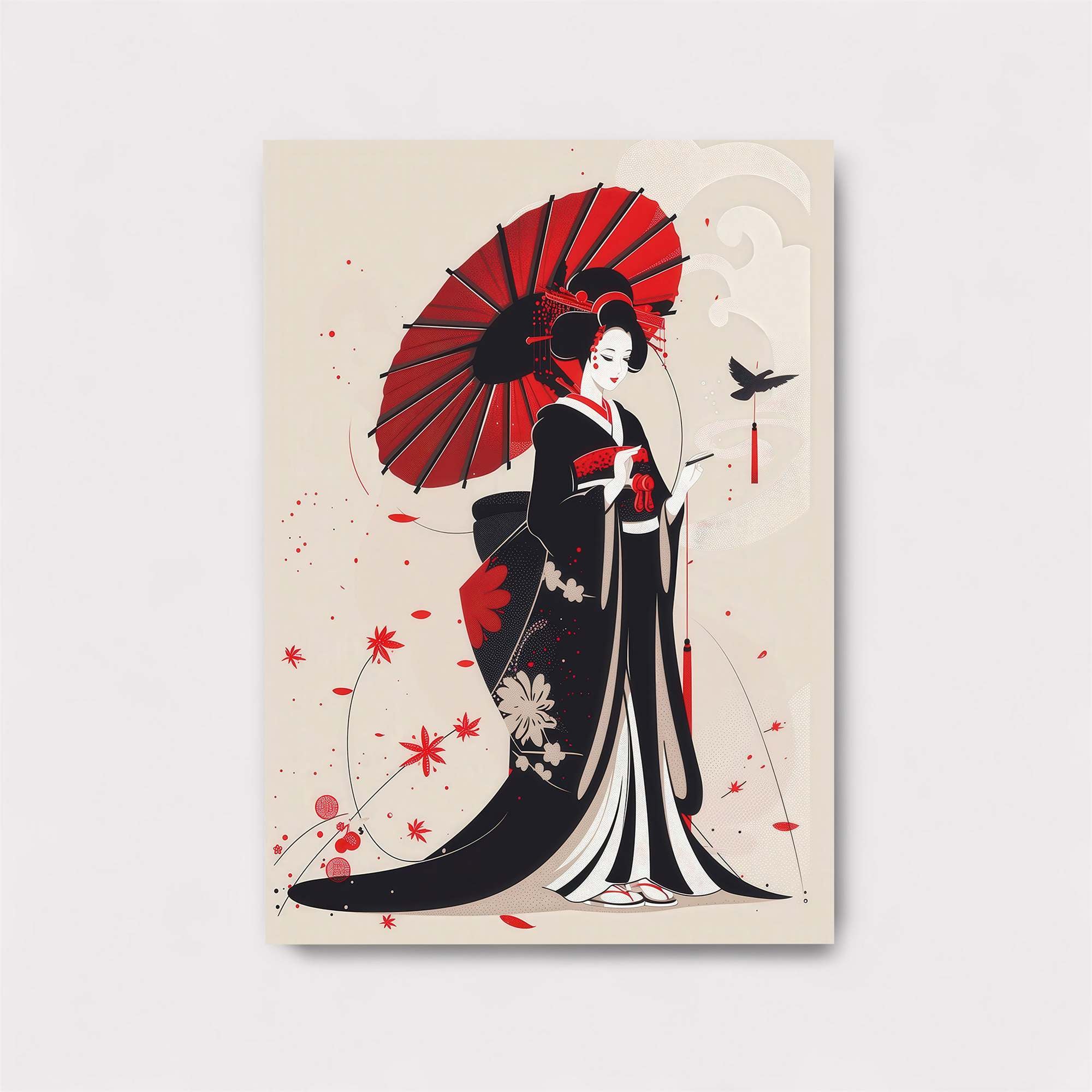 Geisha Grace Safe Wall Magnetic / M
