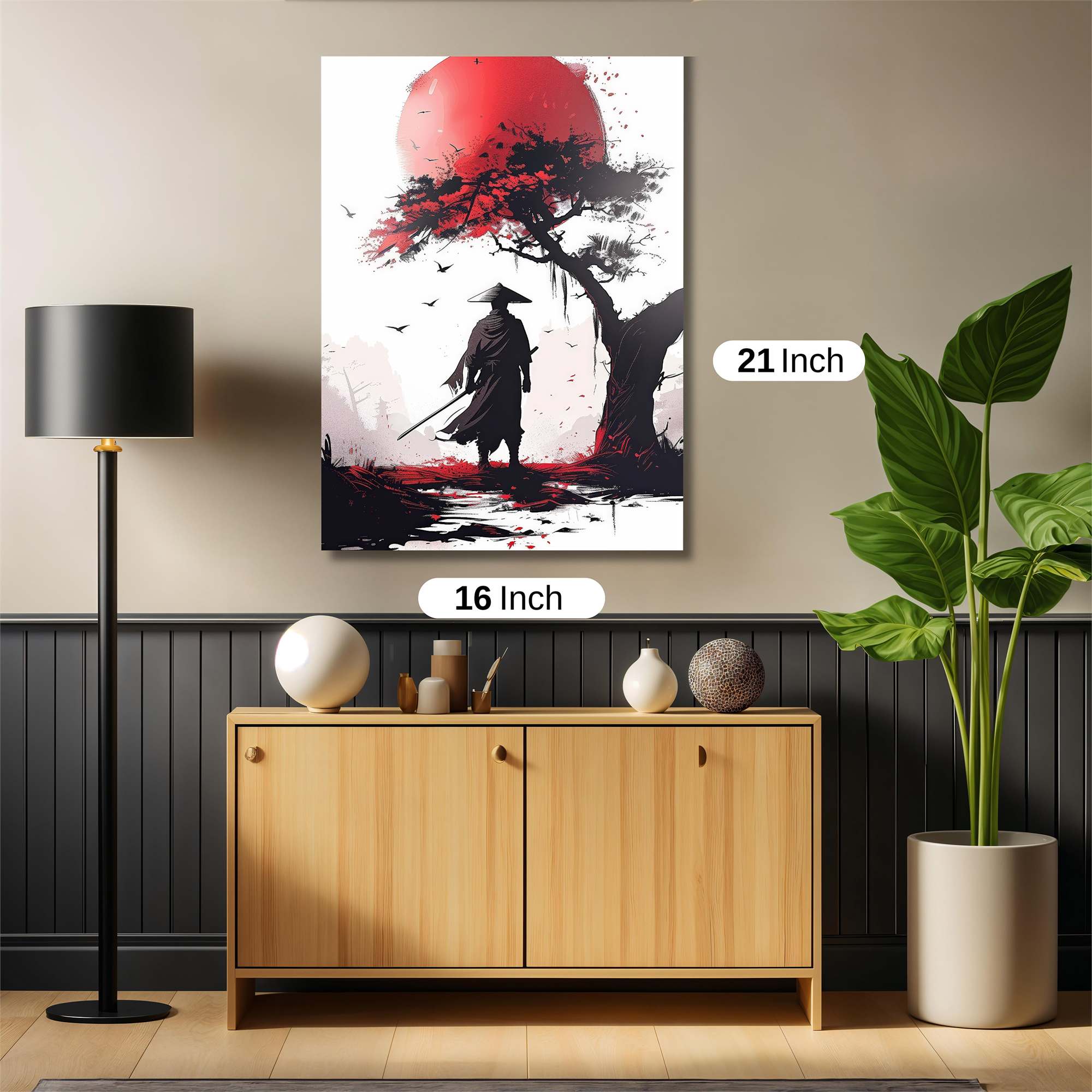 Ronin's Dawn Safe Wall Magnetic / M