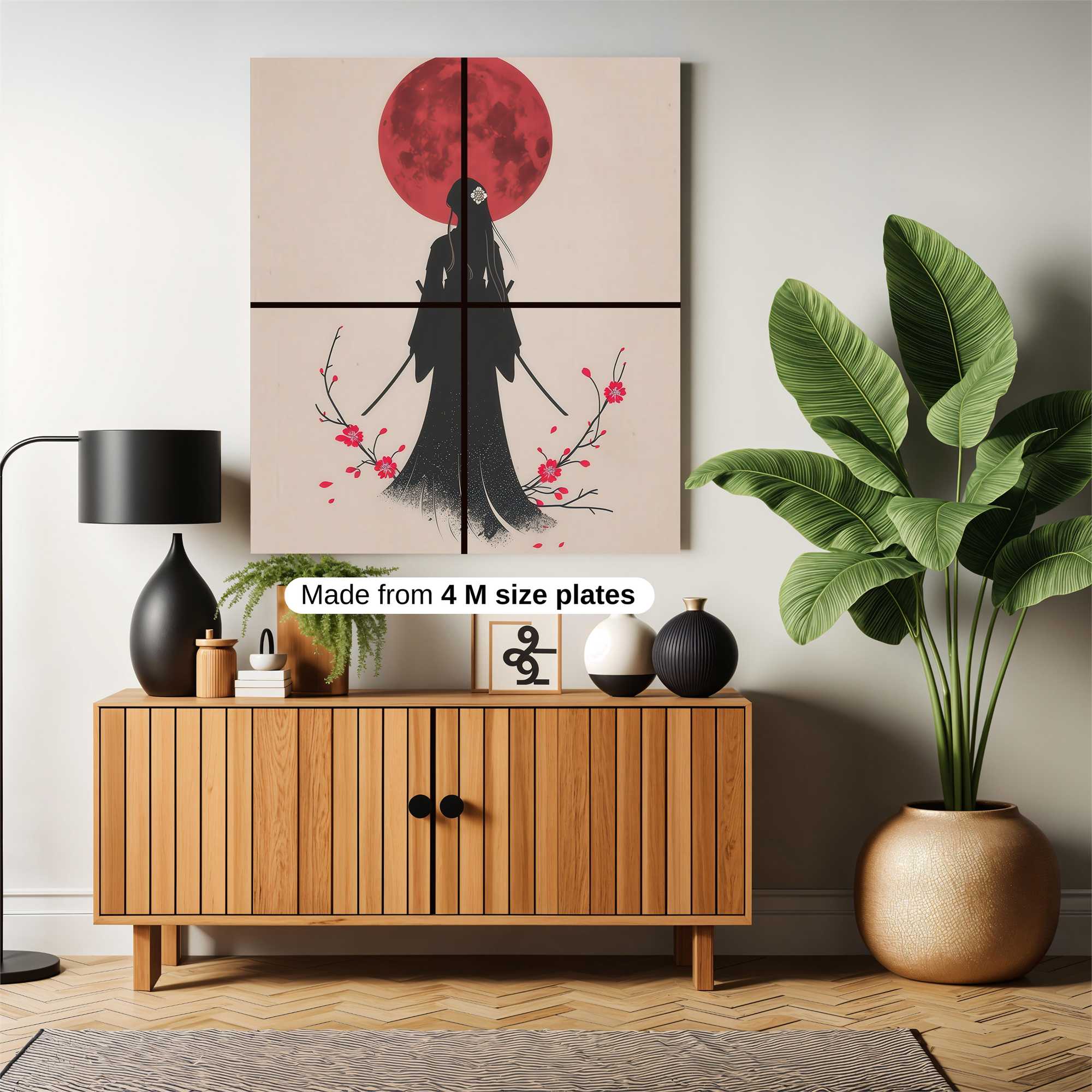 Samurai Serenity Safe Wall Magnetic / M