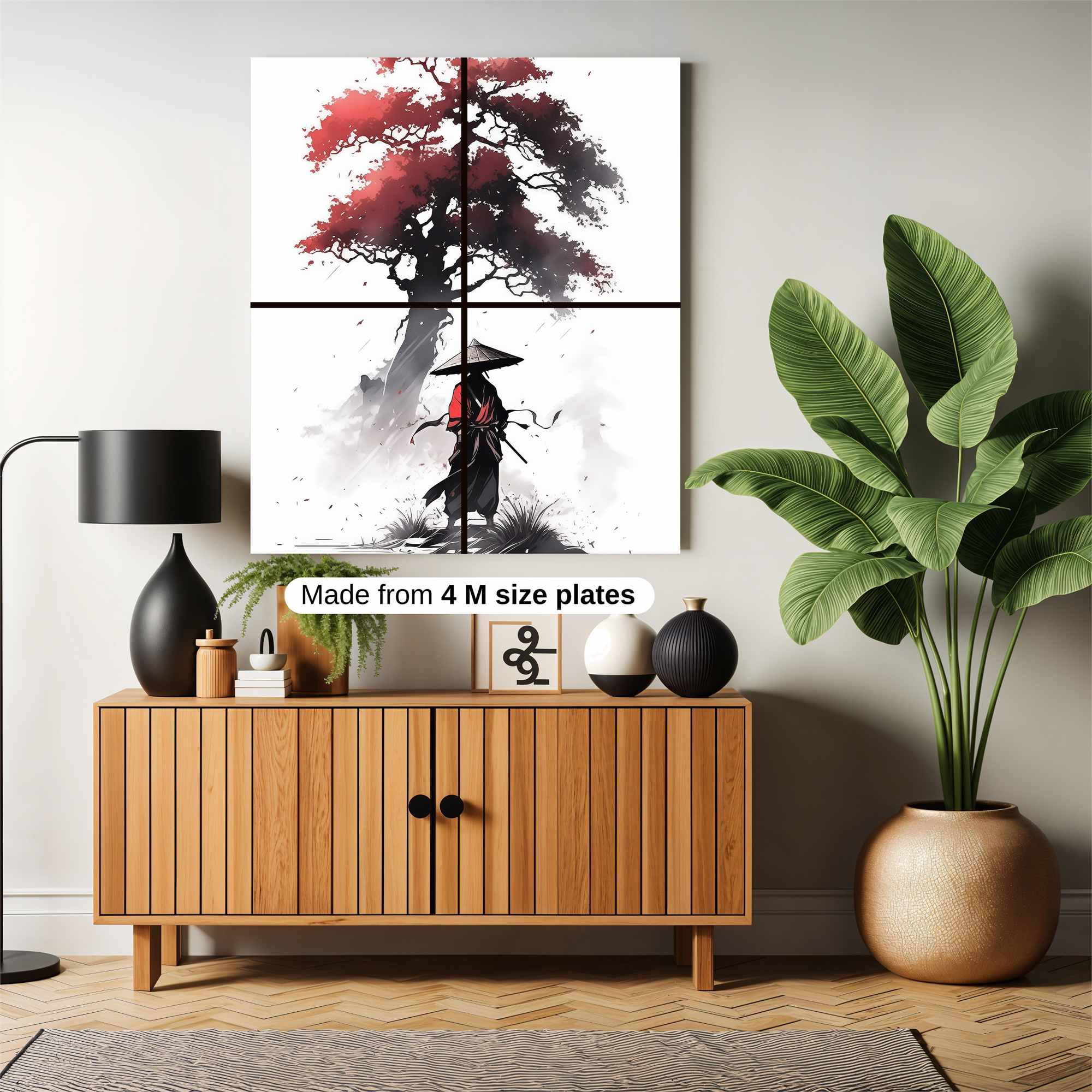 Samurai Serenity Safe Wall Magnetic / M