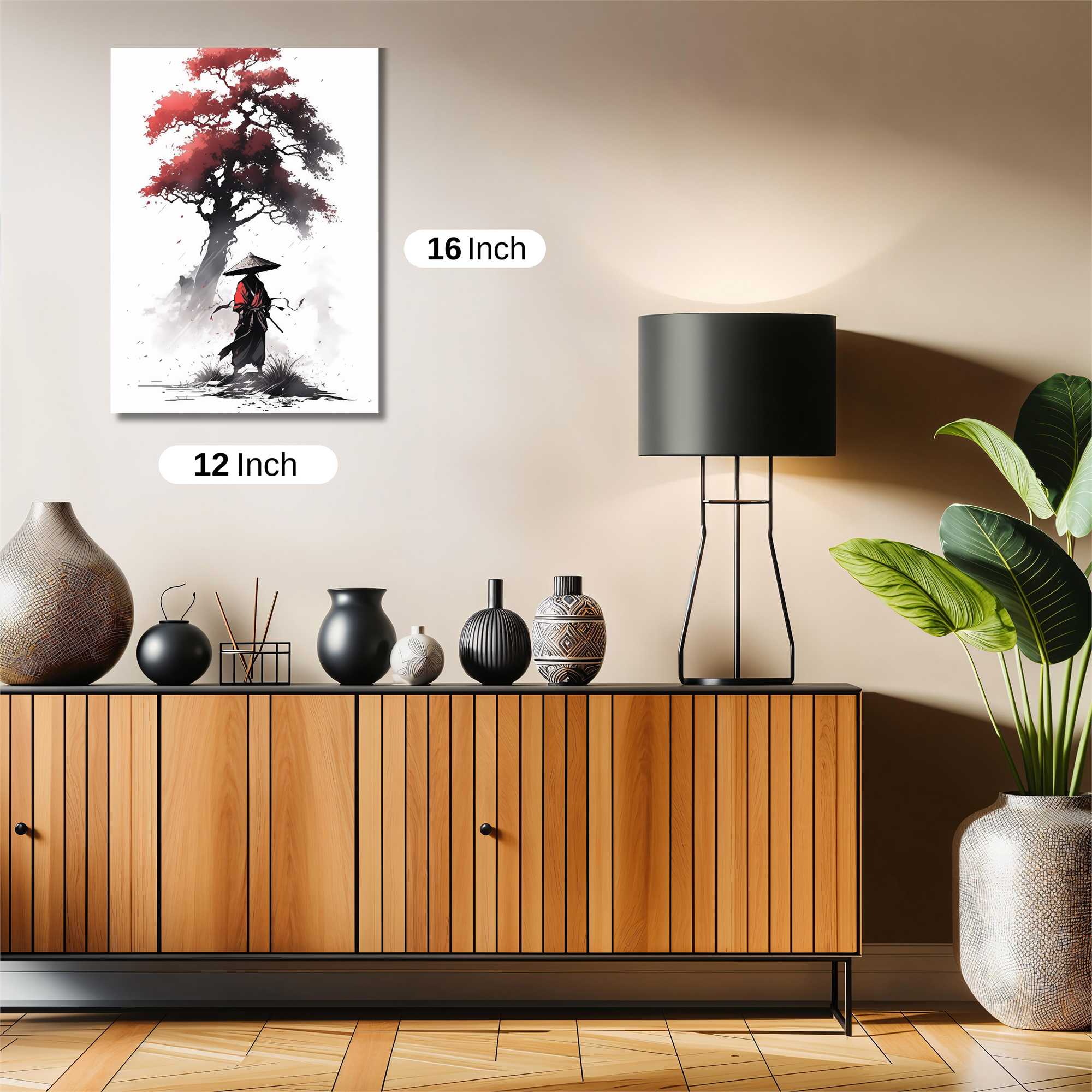 Samurai Serenity Safe Wall Magnetic / M