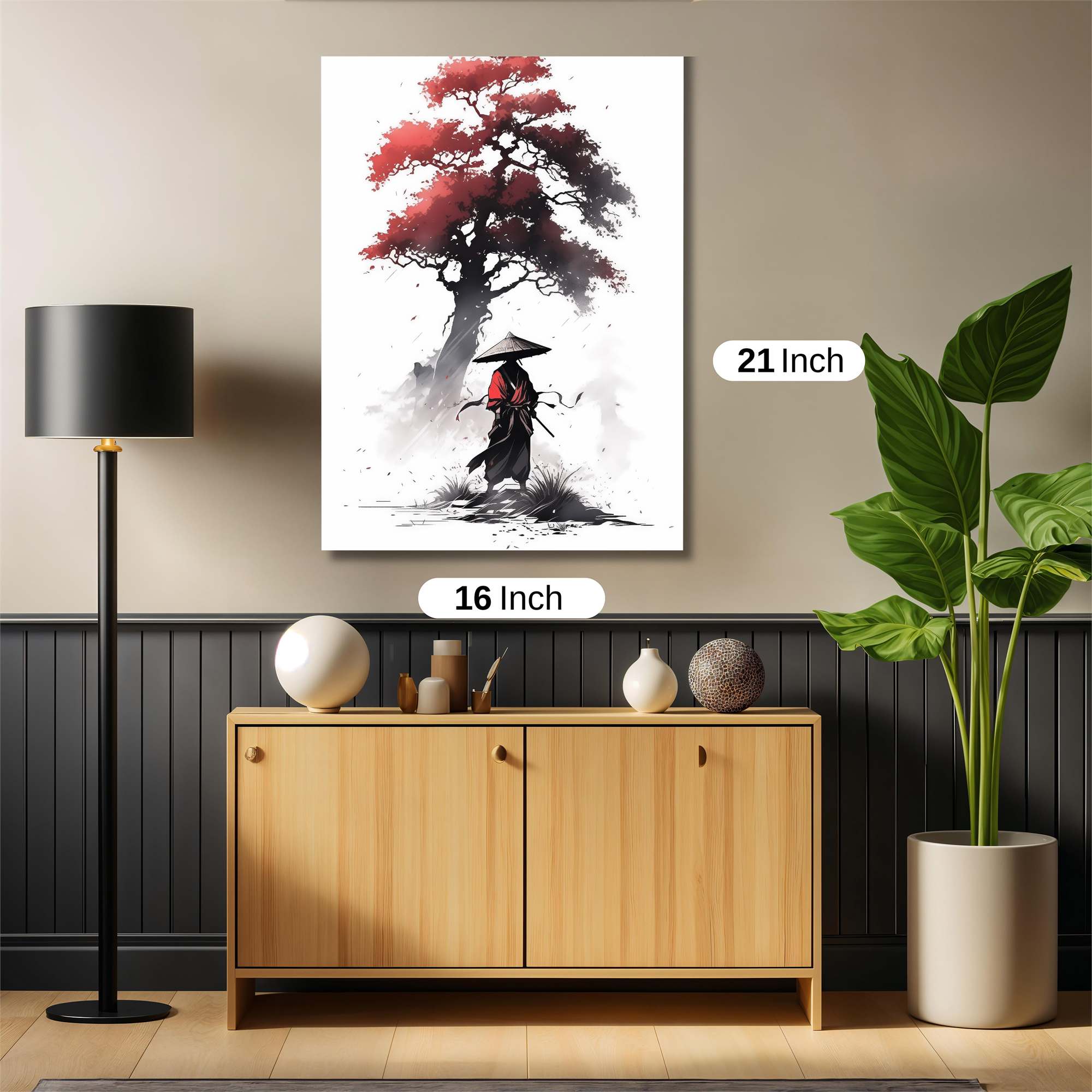 Samurai Serenity Safe Wall Magnetic / M