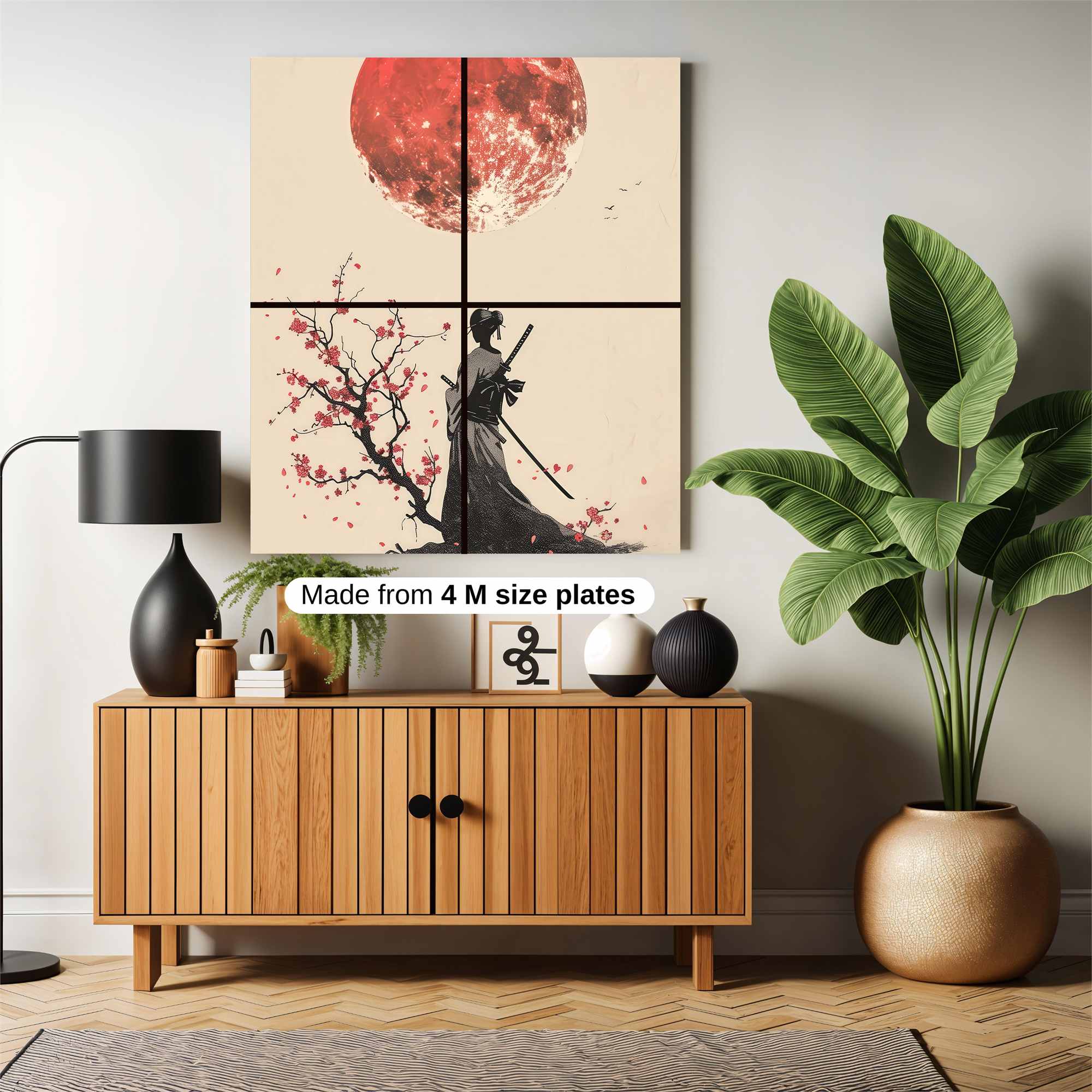 Samurai Serenity Safe Wall Magnetic / M