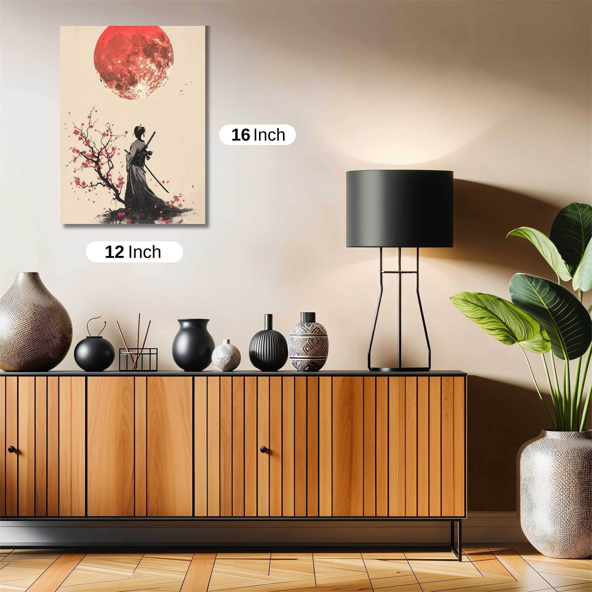 Samurai Serenity Safe Wall Magnetic / M