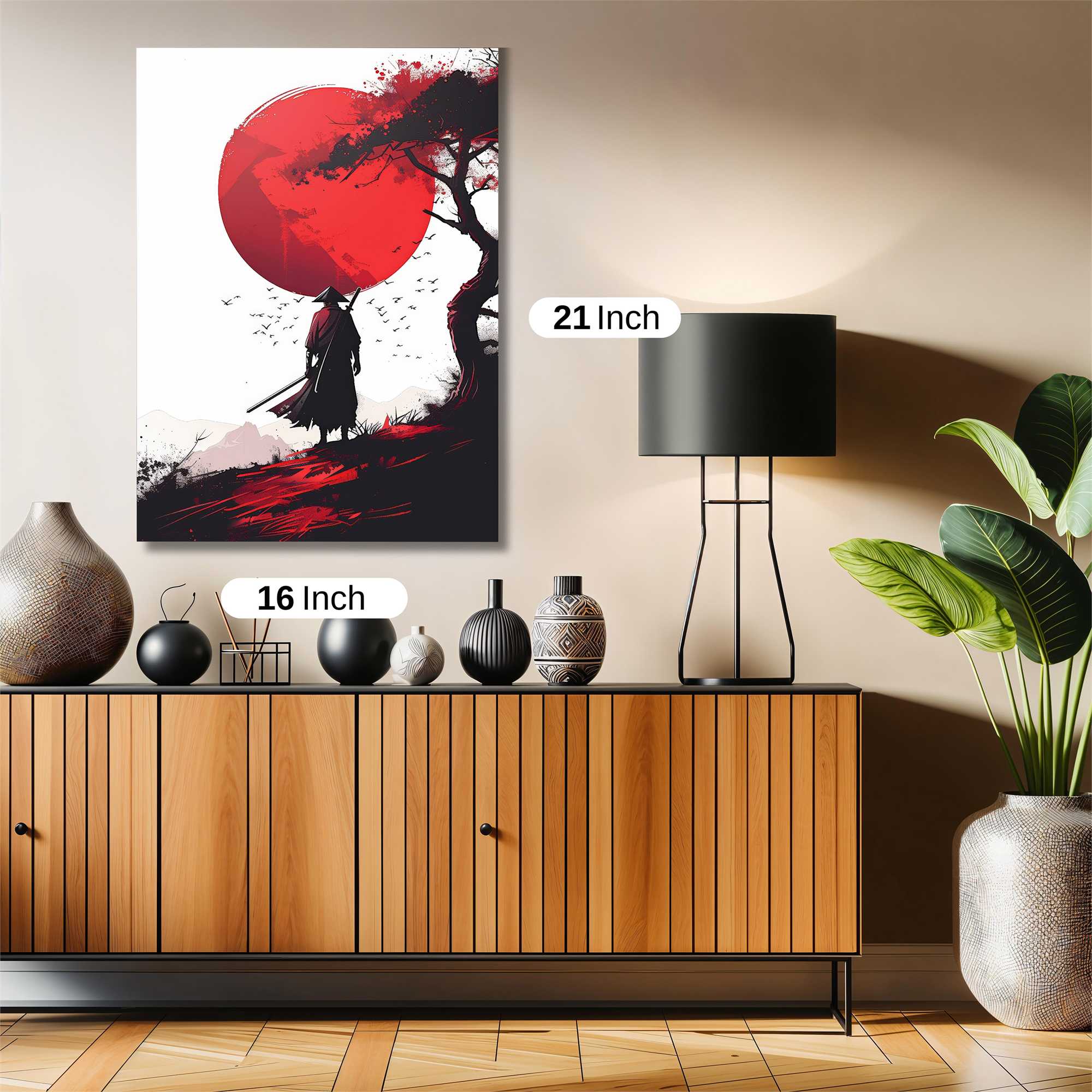 Samurai Solitude Safe Wall Magnetic / M