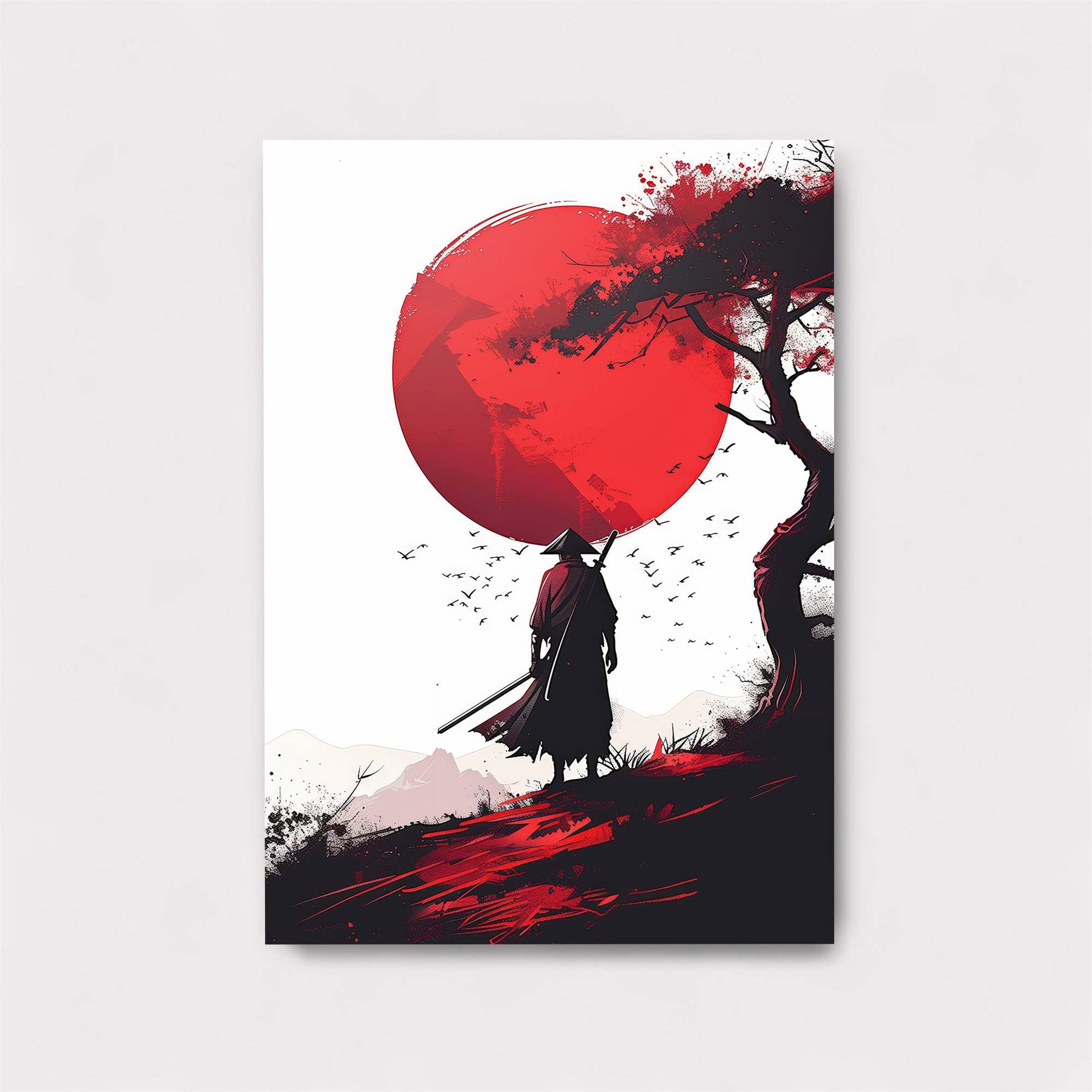 Samurai Solitude Safe Wall Magnetic / M