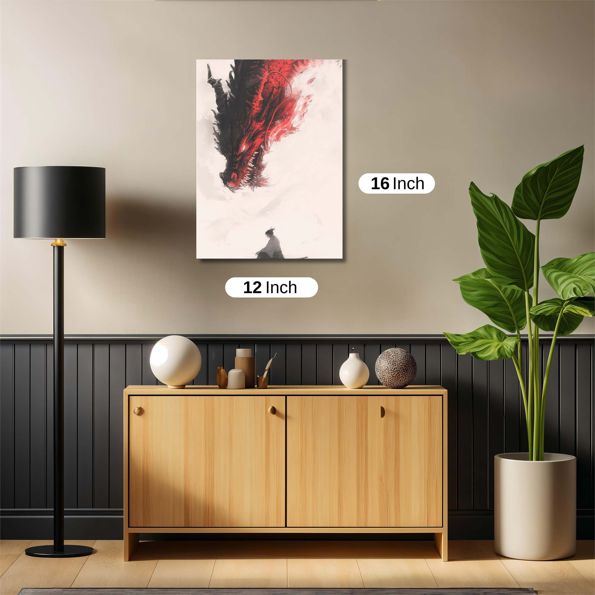 Dragon Serenity Safe Wall Magnetic / M