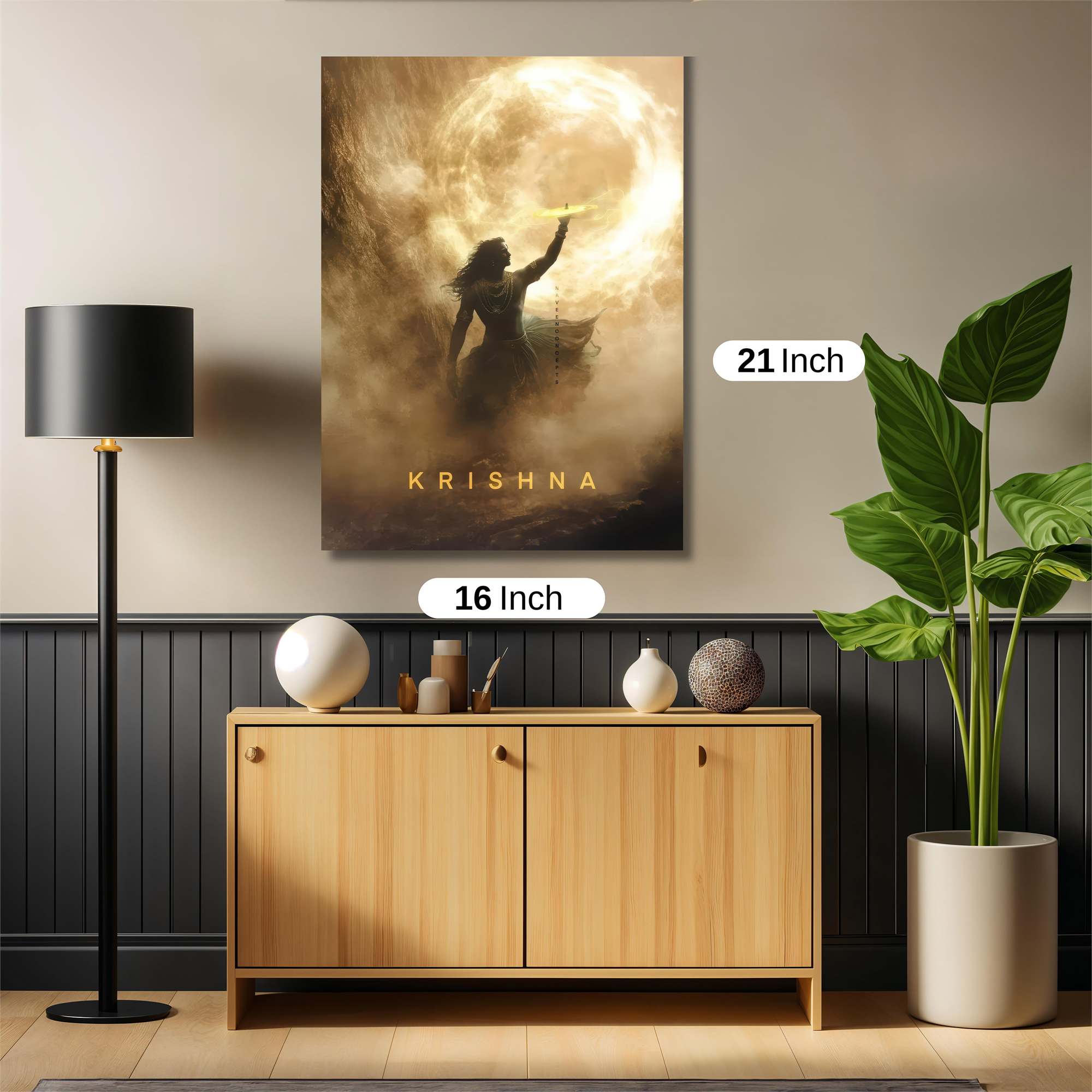 Krishna Radiant Safe Wall Magnetic / M