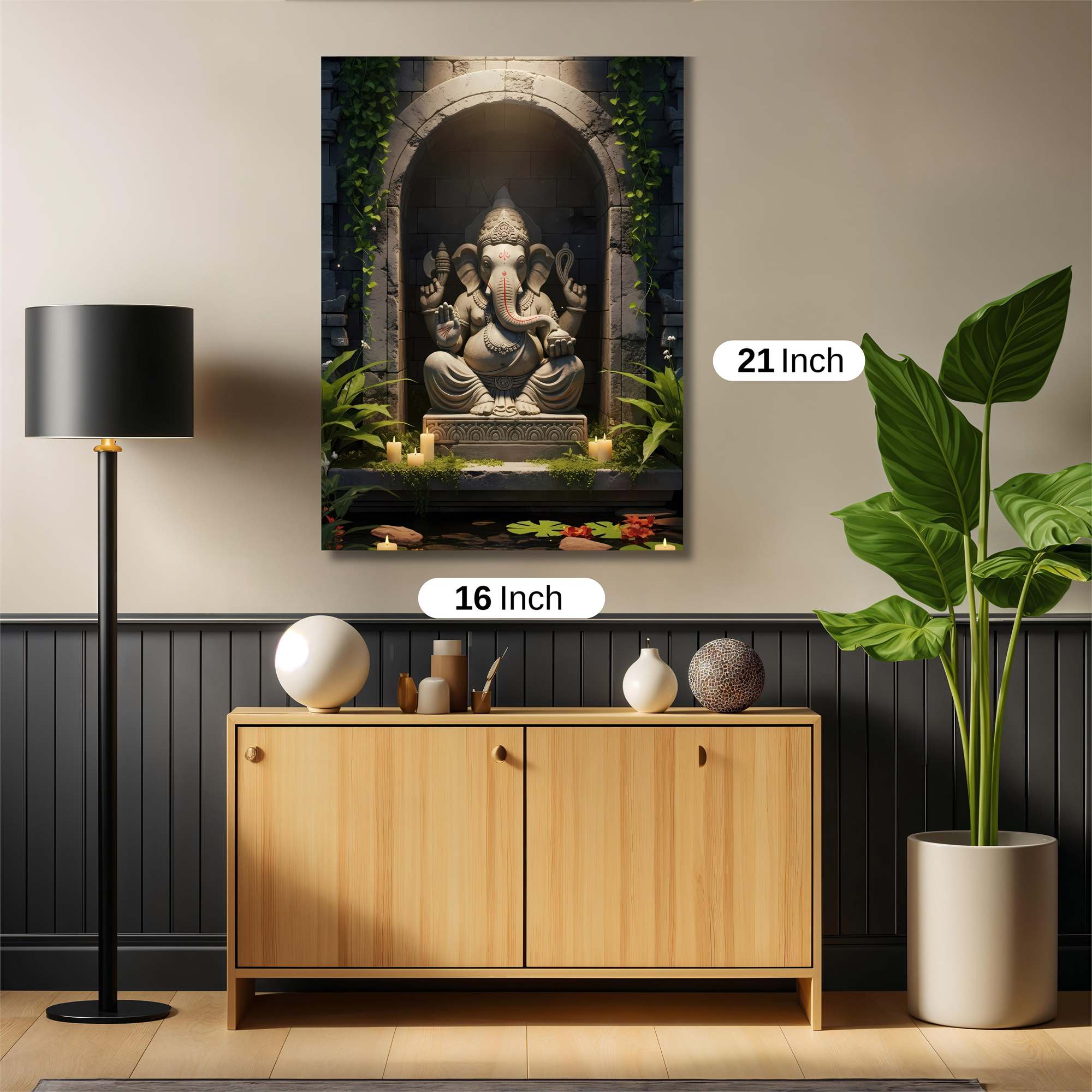 Ganesha Serenity Safe Wall Magnetic / M