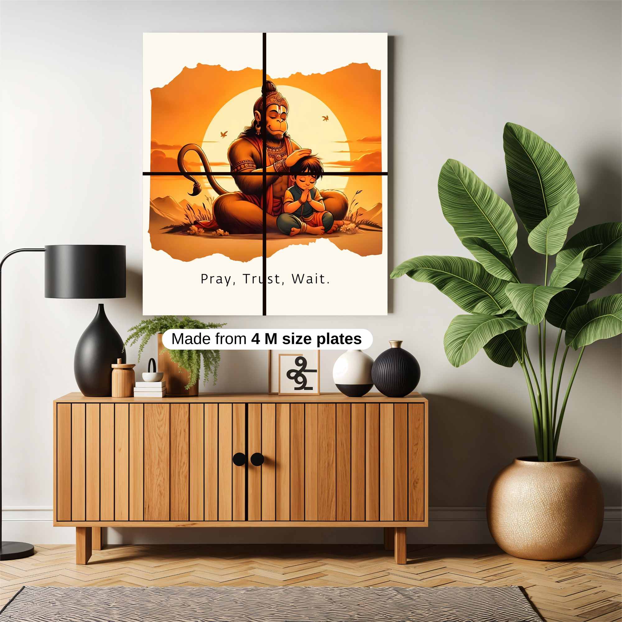 Hanuman Serenity Safe Wall Magnetic / M