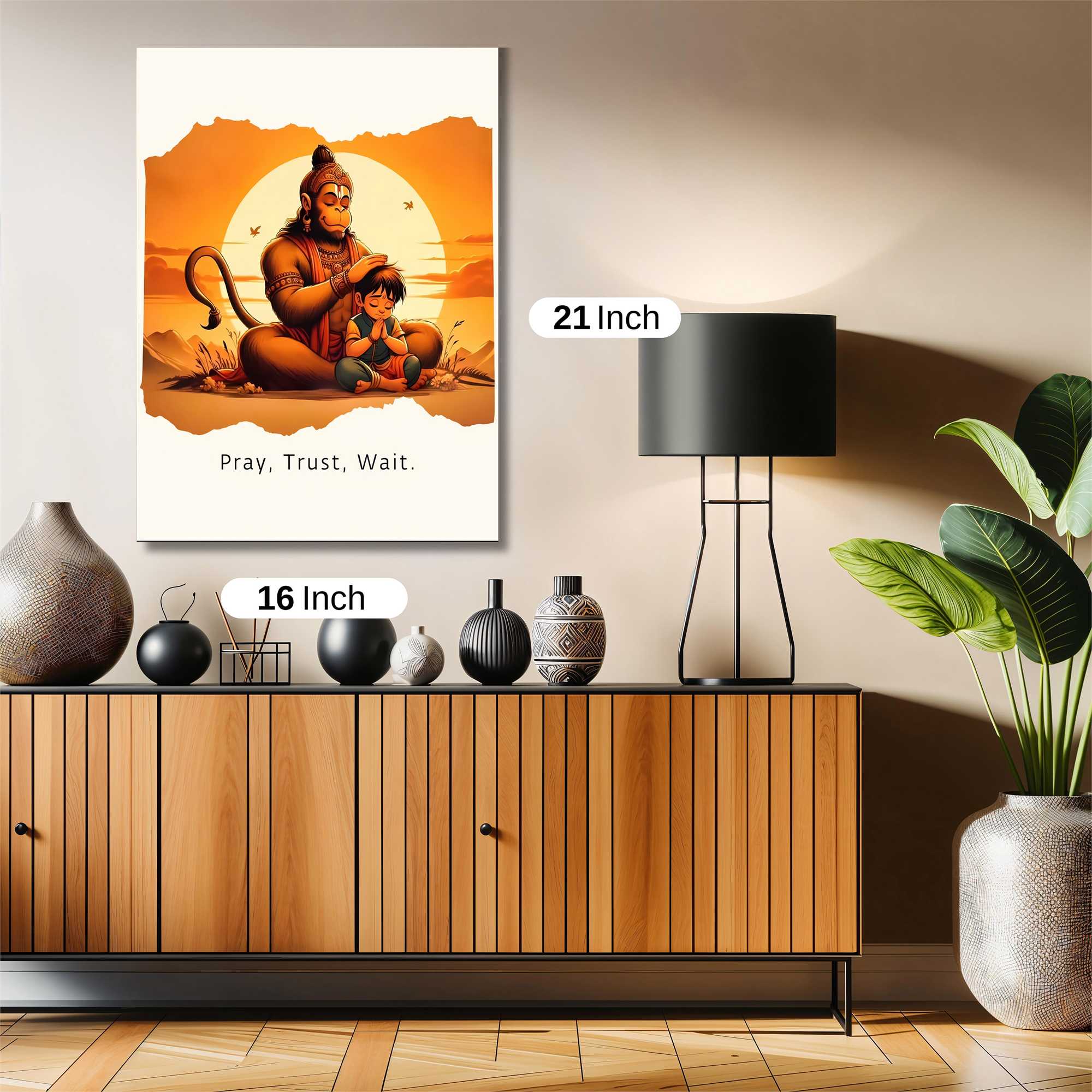Hanuman Serenity Safe Wall Magnetic / M