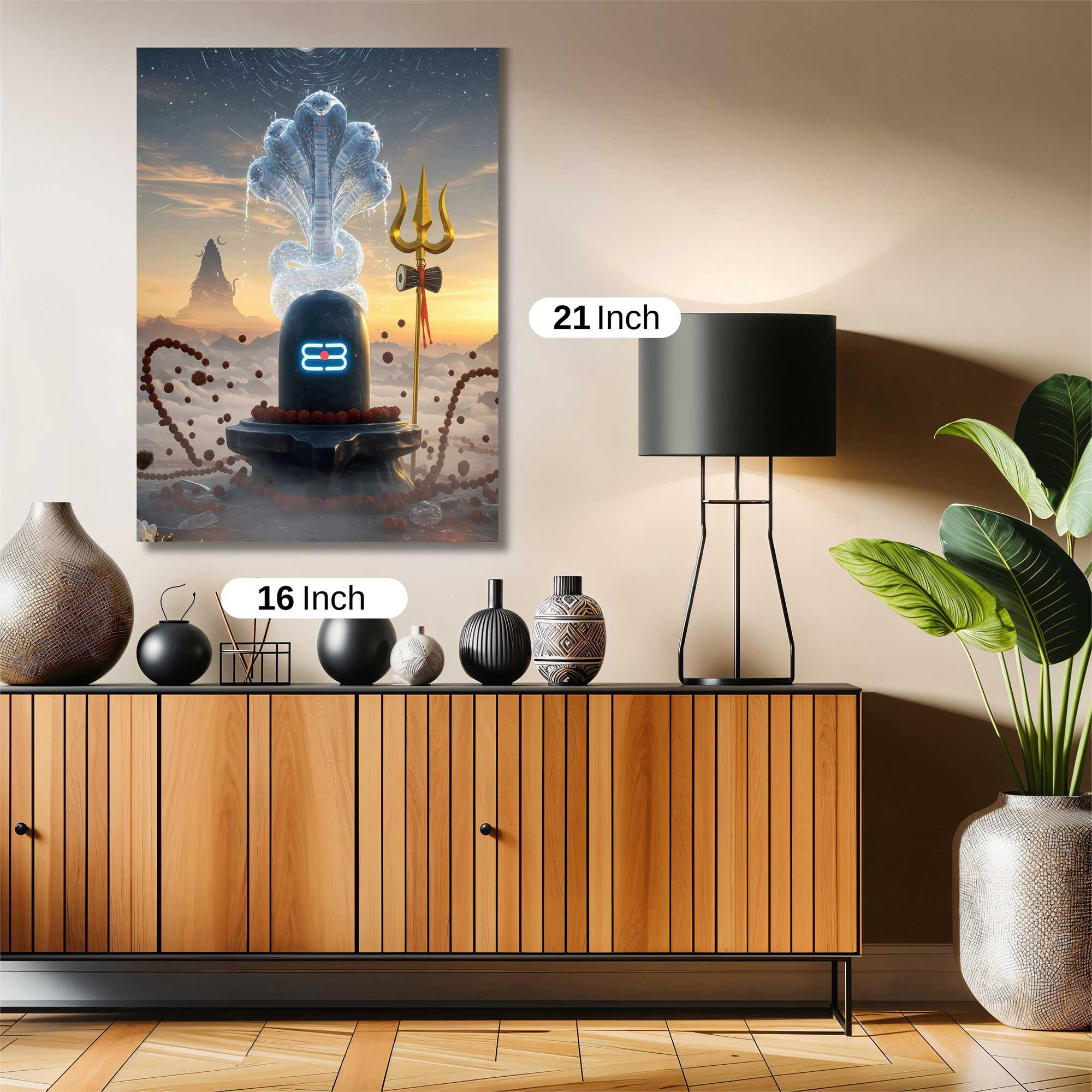 Shiva Serenity Safe Wall Magnetic / M