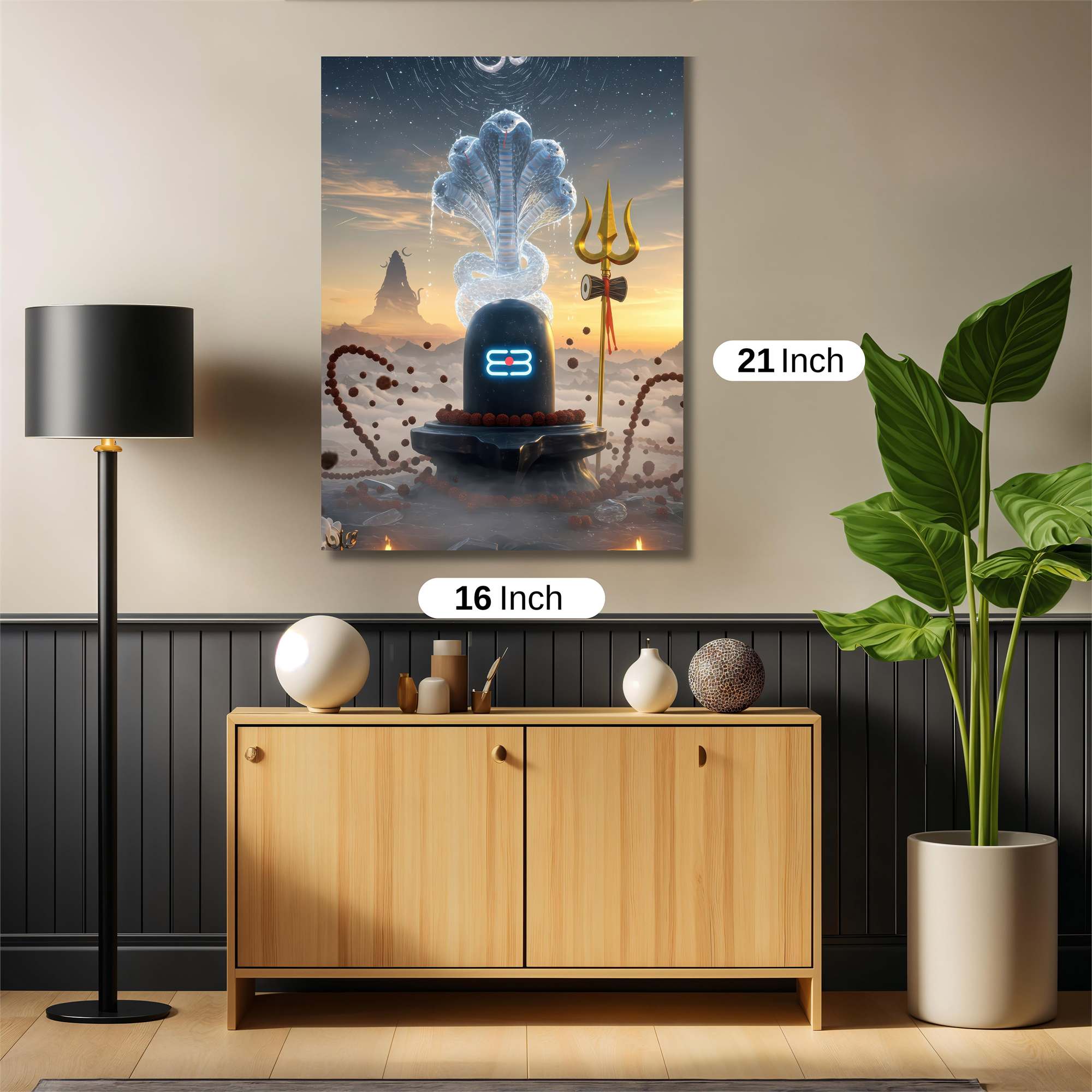 Shiva Serenity Safe Wall Magnetic / M