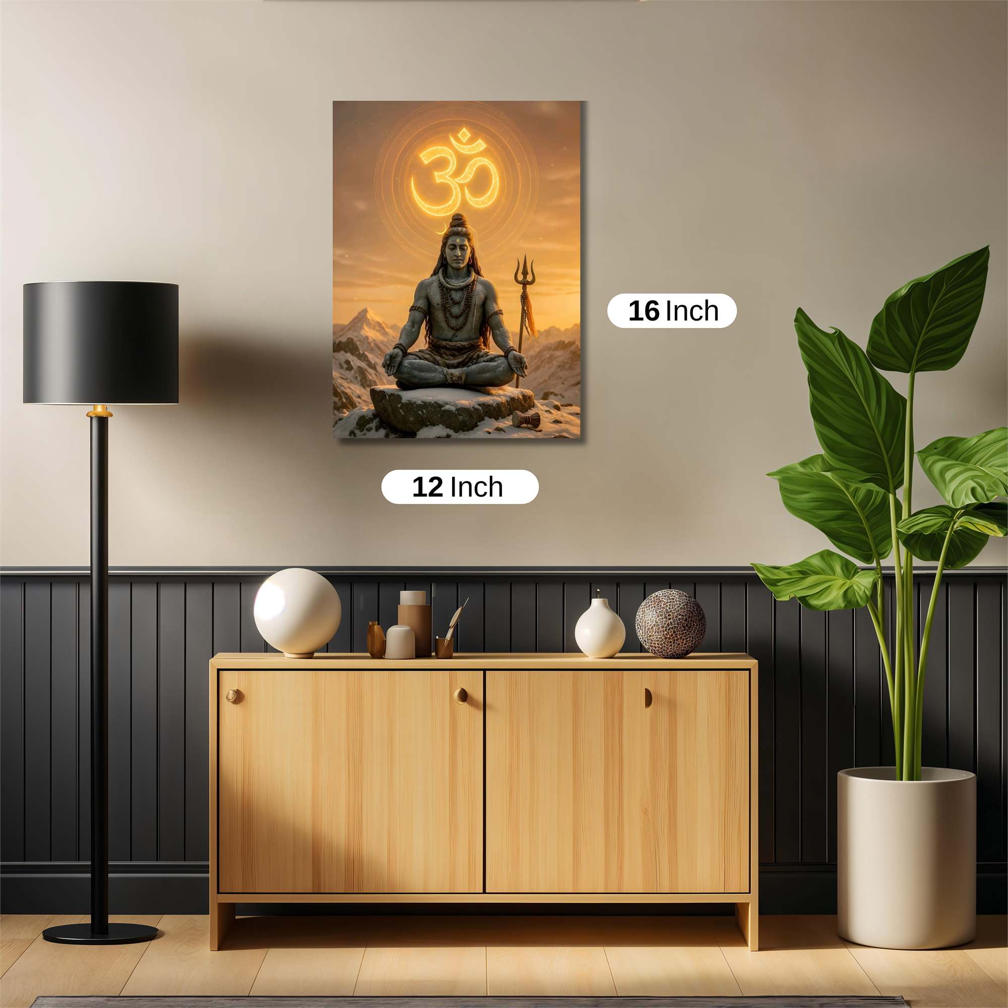 Shiva Serene Safe Wall Magnetic / M