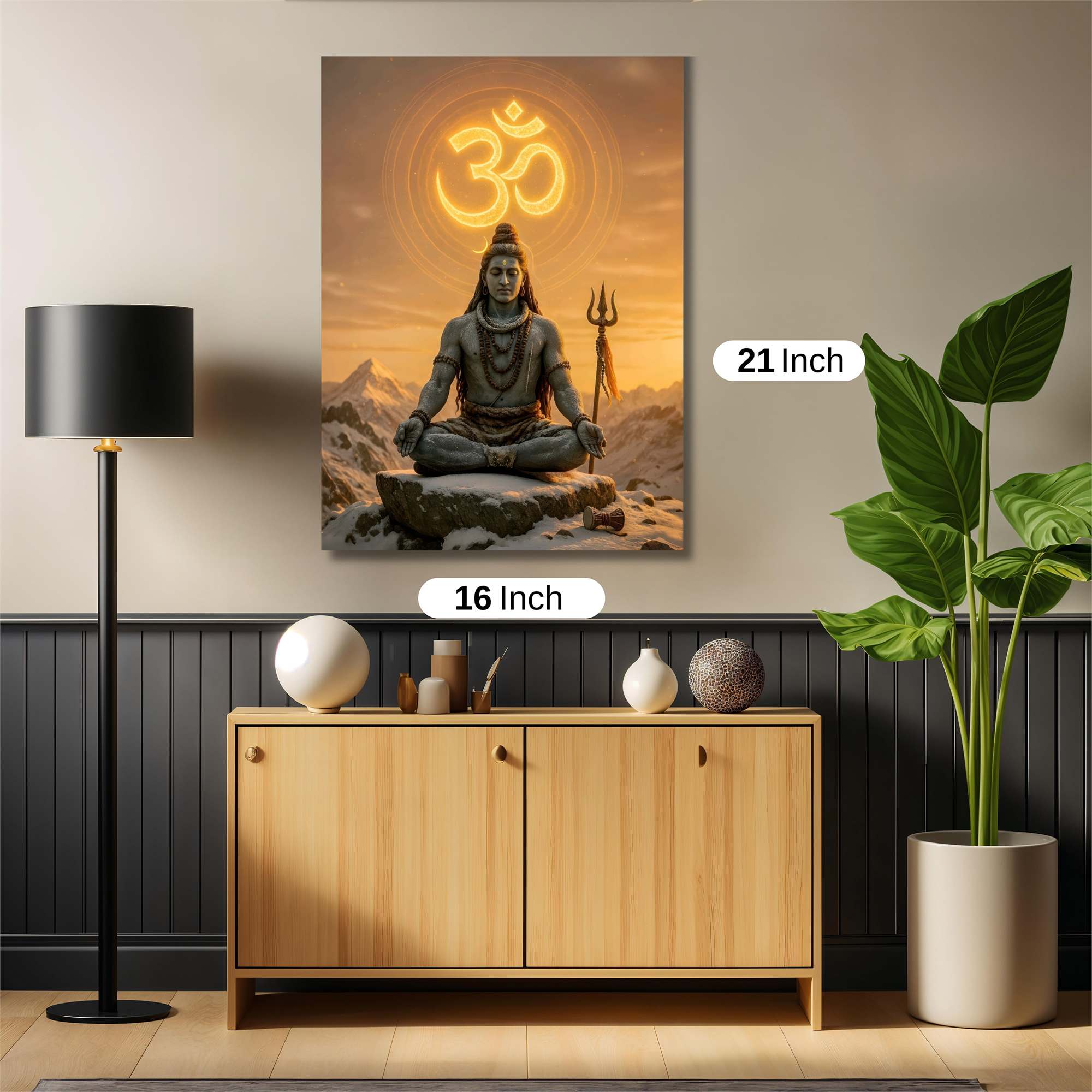 Shiva Serene Safe Wall Magnetic / M