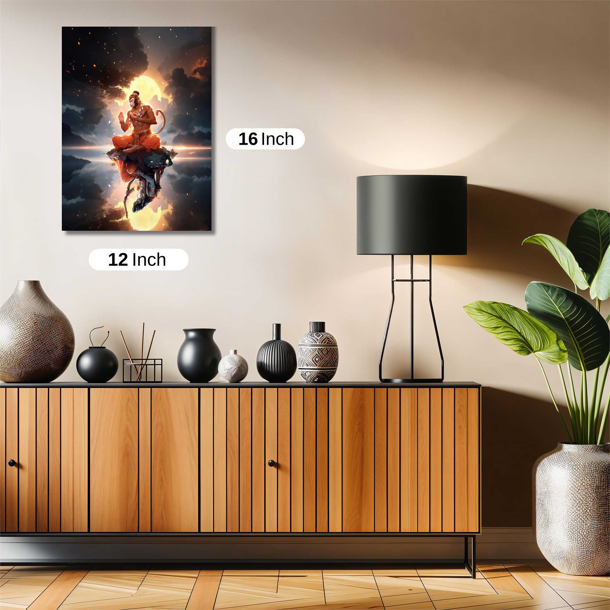 Hanuman Radiant Safe Wall Magnetic / M