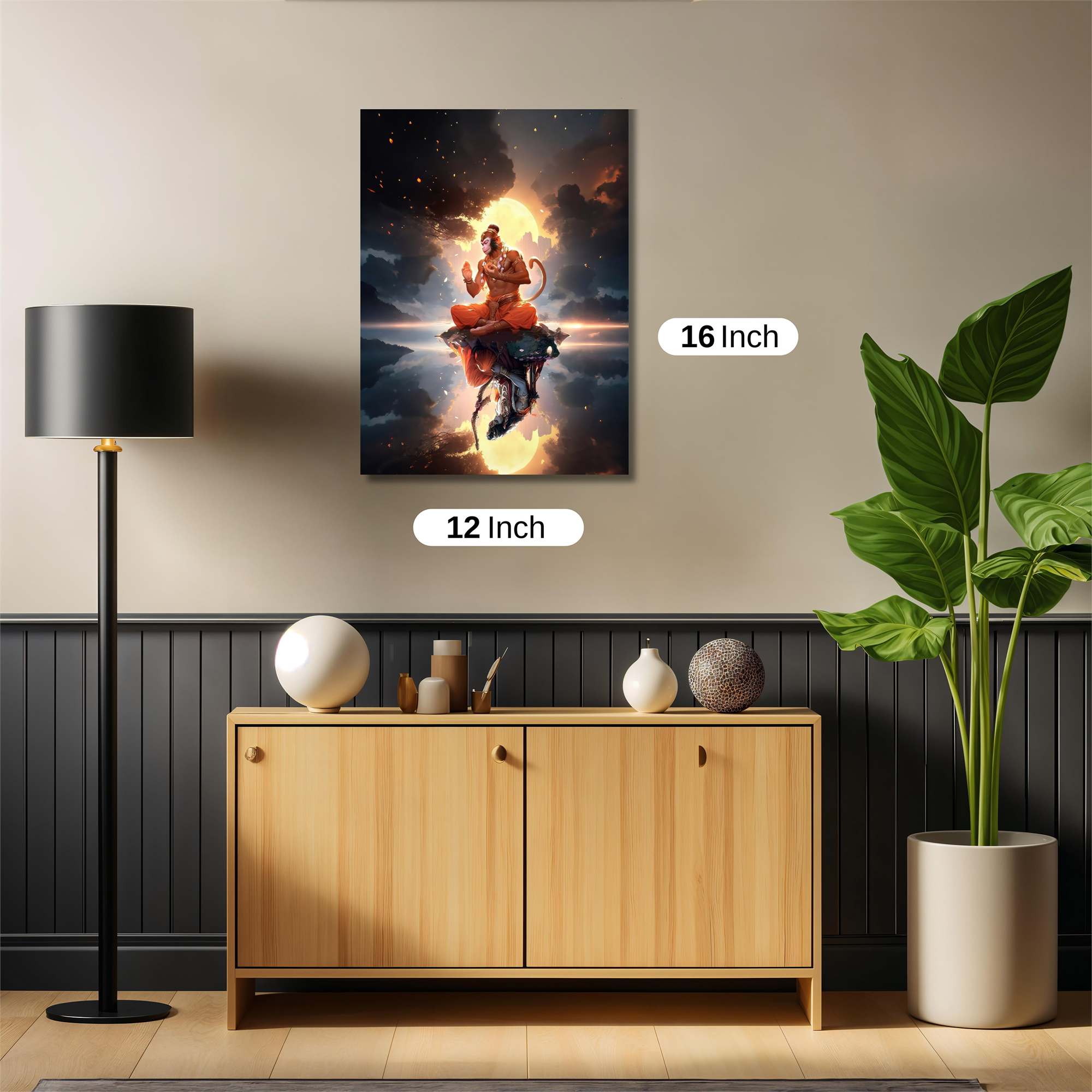Hanuman Radiant Safe Wall Magnetic / M