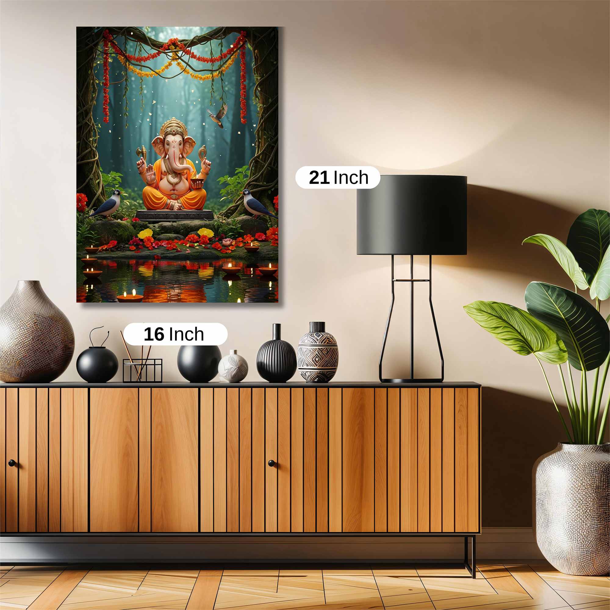 Ganesha Serenity Safe Wall Magnetic / M