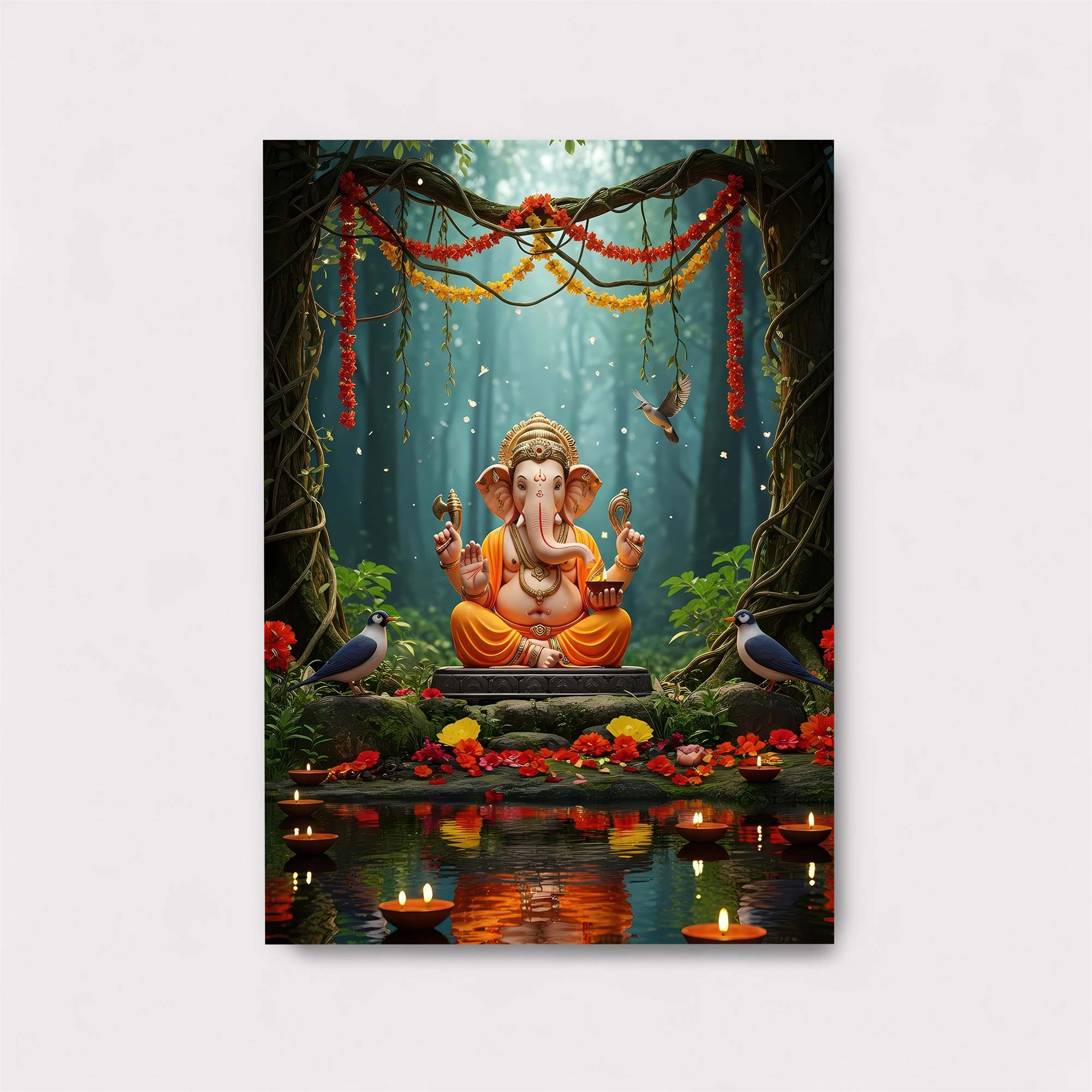 Ganesha Serenity Safe Wall Magnetic / M