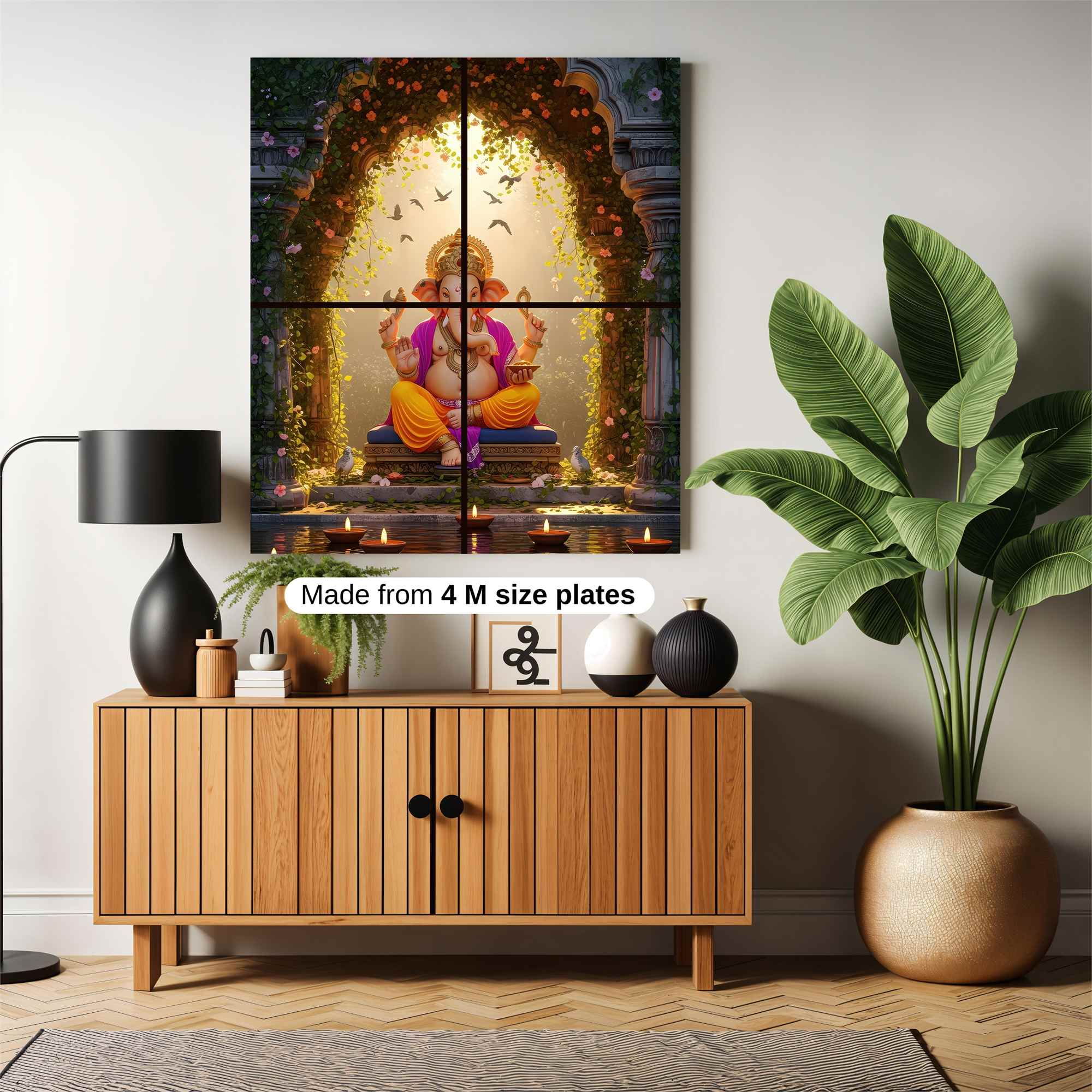 Ganesha Radiant Safe Wall Magnetic / M