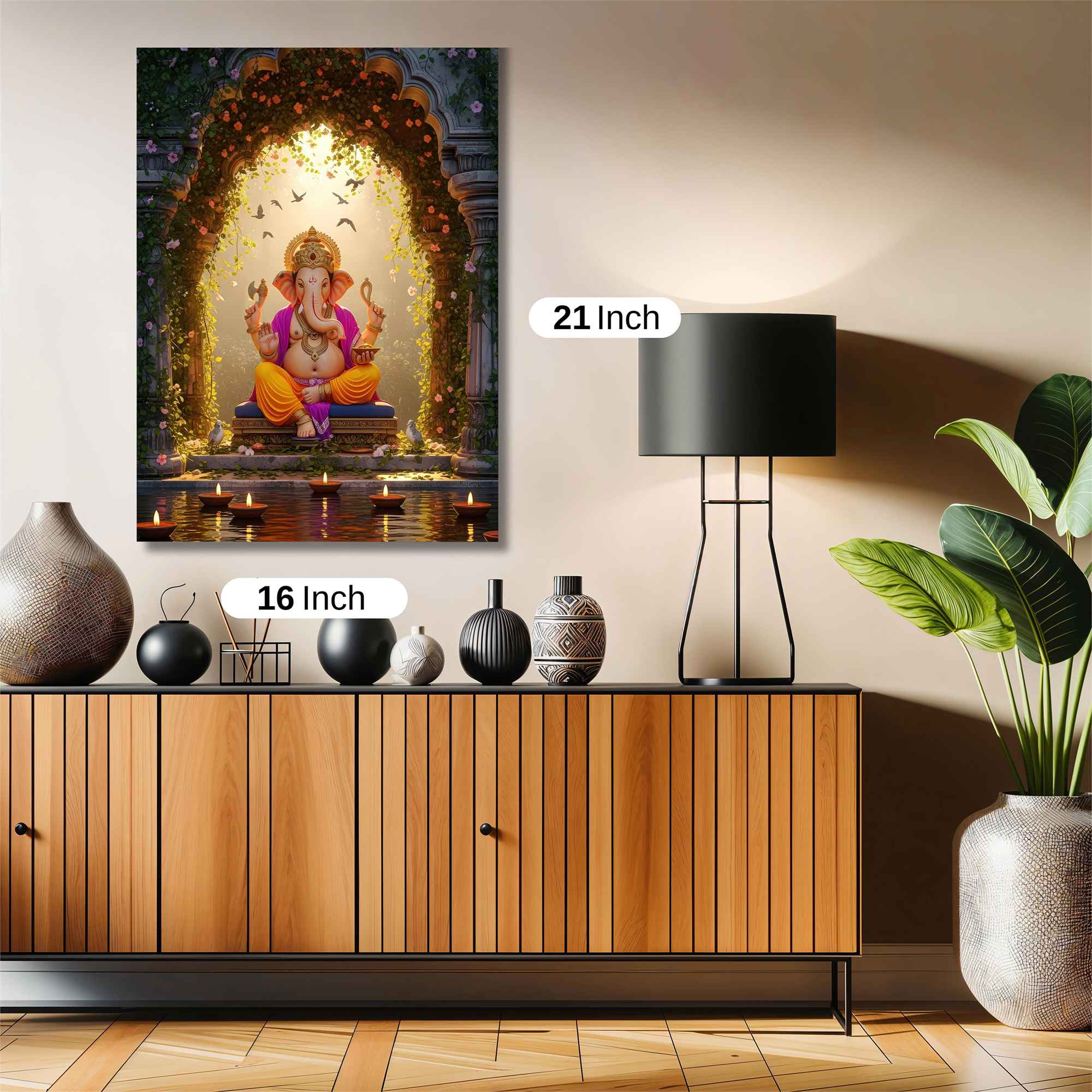 Ganesha Radiant Safe Wall Magnetic / M