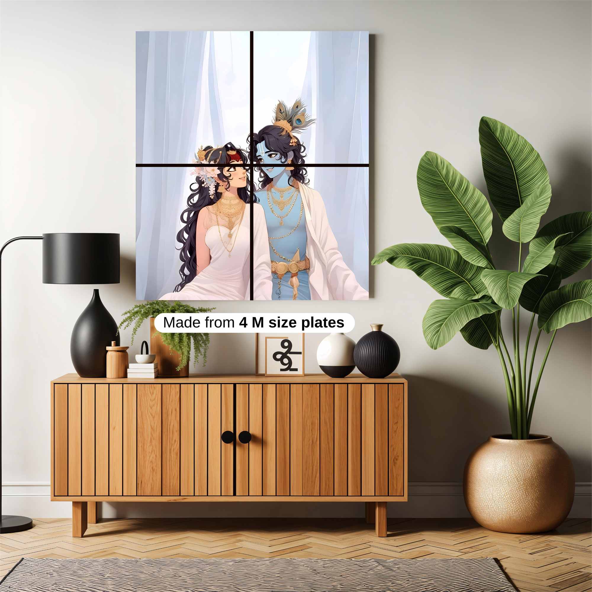 Radha Bliss Safe Wall Magnetic / M