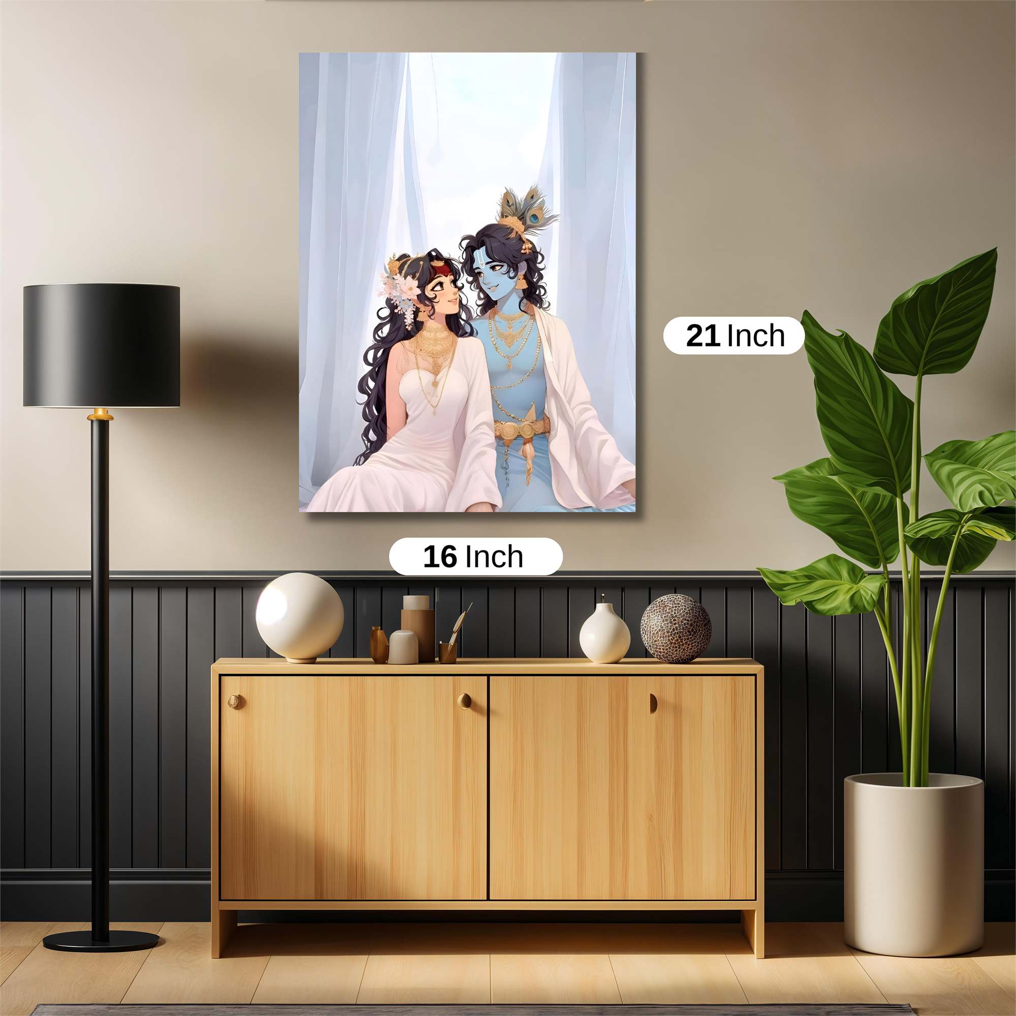 Radha Bliss Safe Wall Magnetic / M