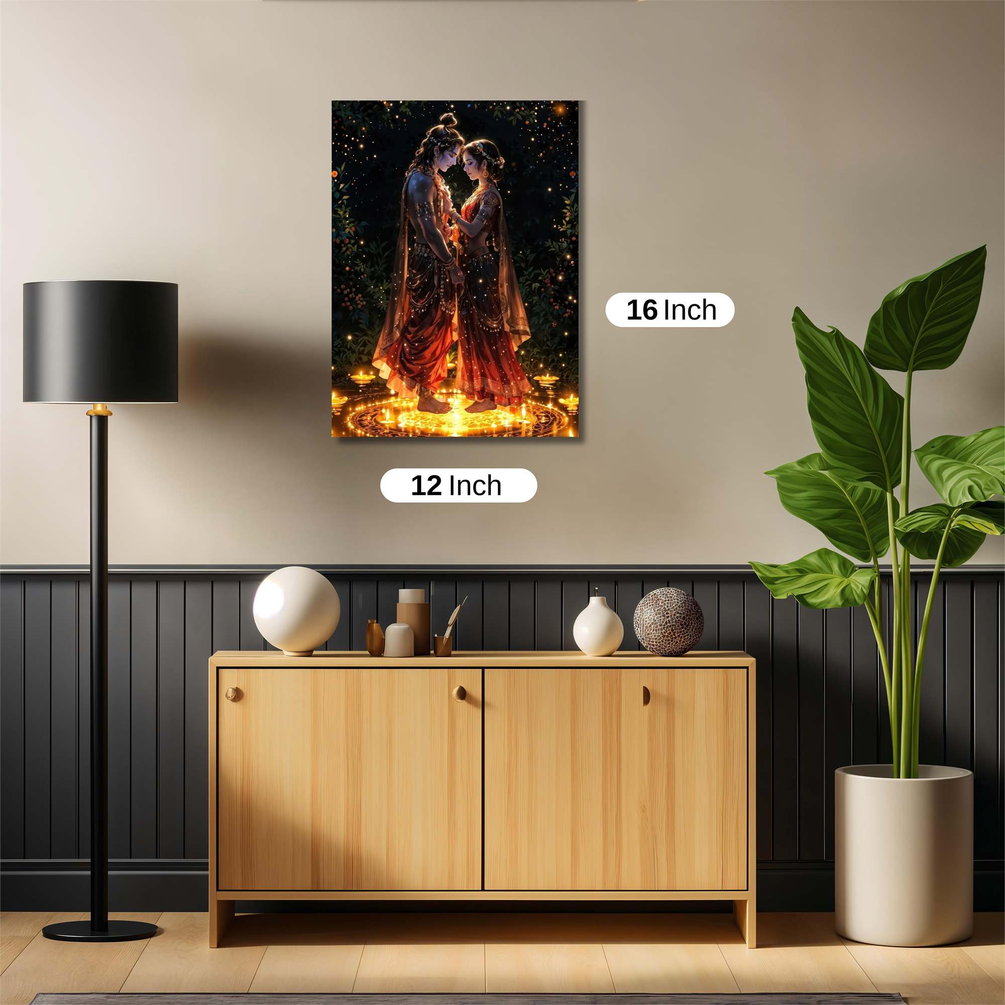 RadhaEnchanting Safe Wall Magnetic / M