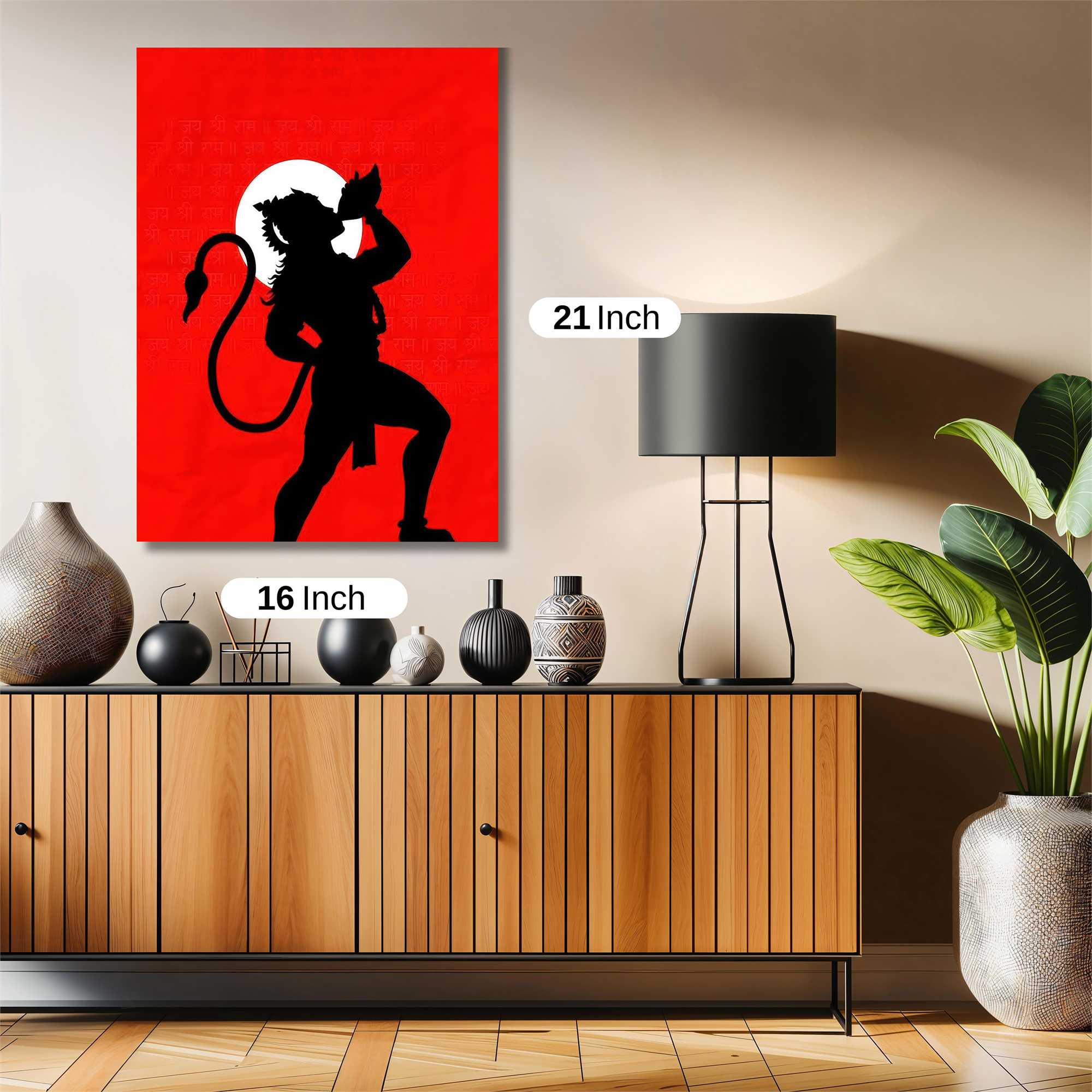 Hanuman Heroic Safe Wall Magnetic / M