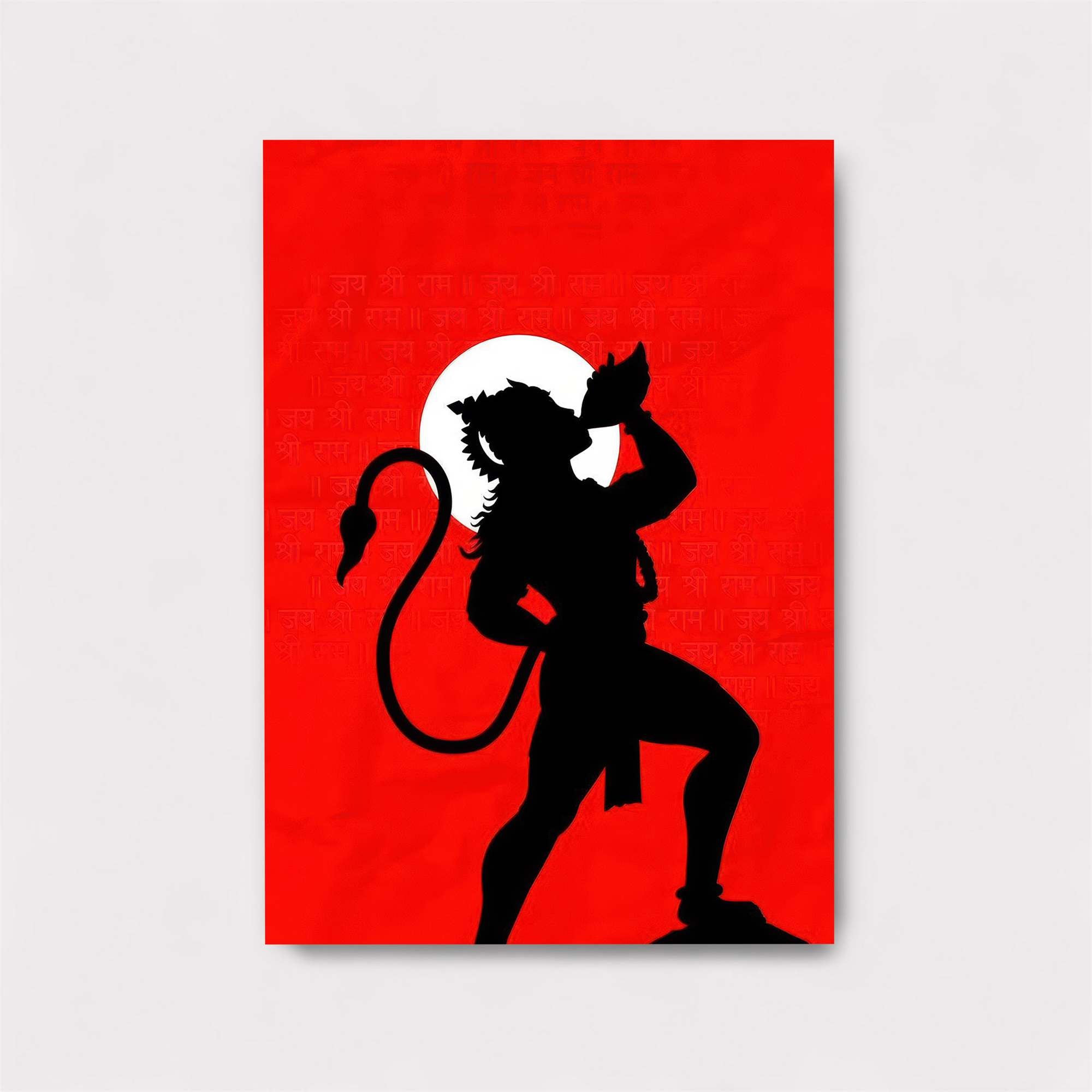 Hanuman Heroic Safe Wall Magnetic / M