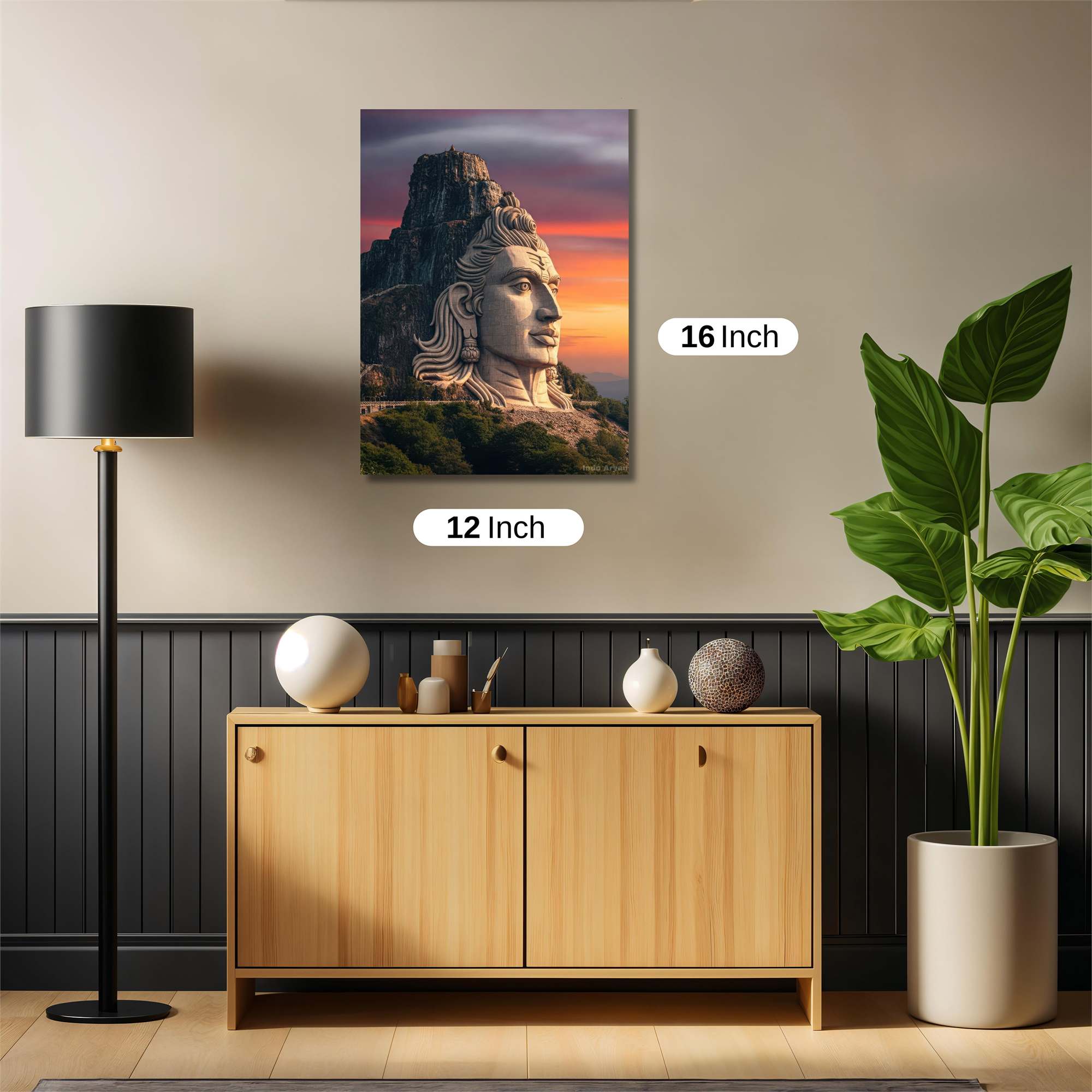 Shiva Serenity Safe Wall Magnetic / M