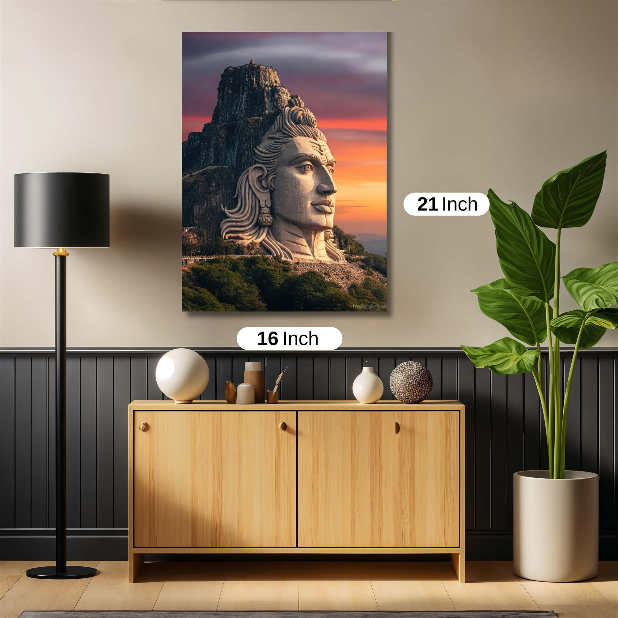 Shiva Serenity Safe Wall Magnetic / M