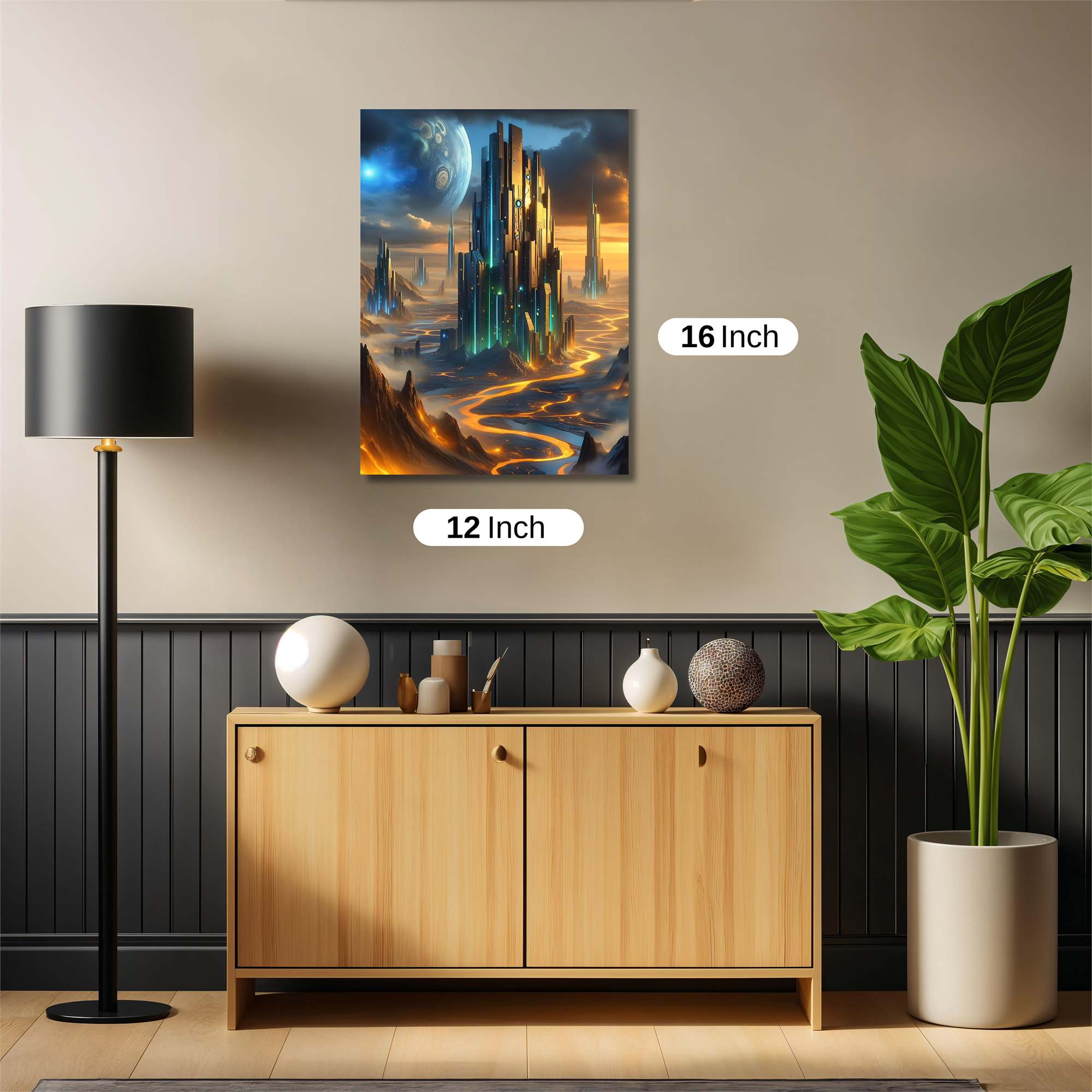 Neon Citadel Safe Wall Magnetic / M