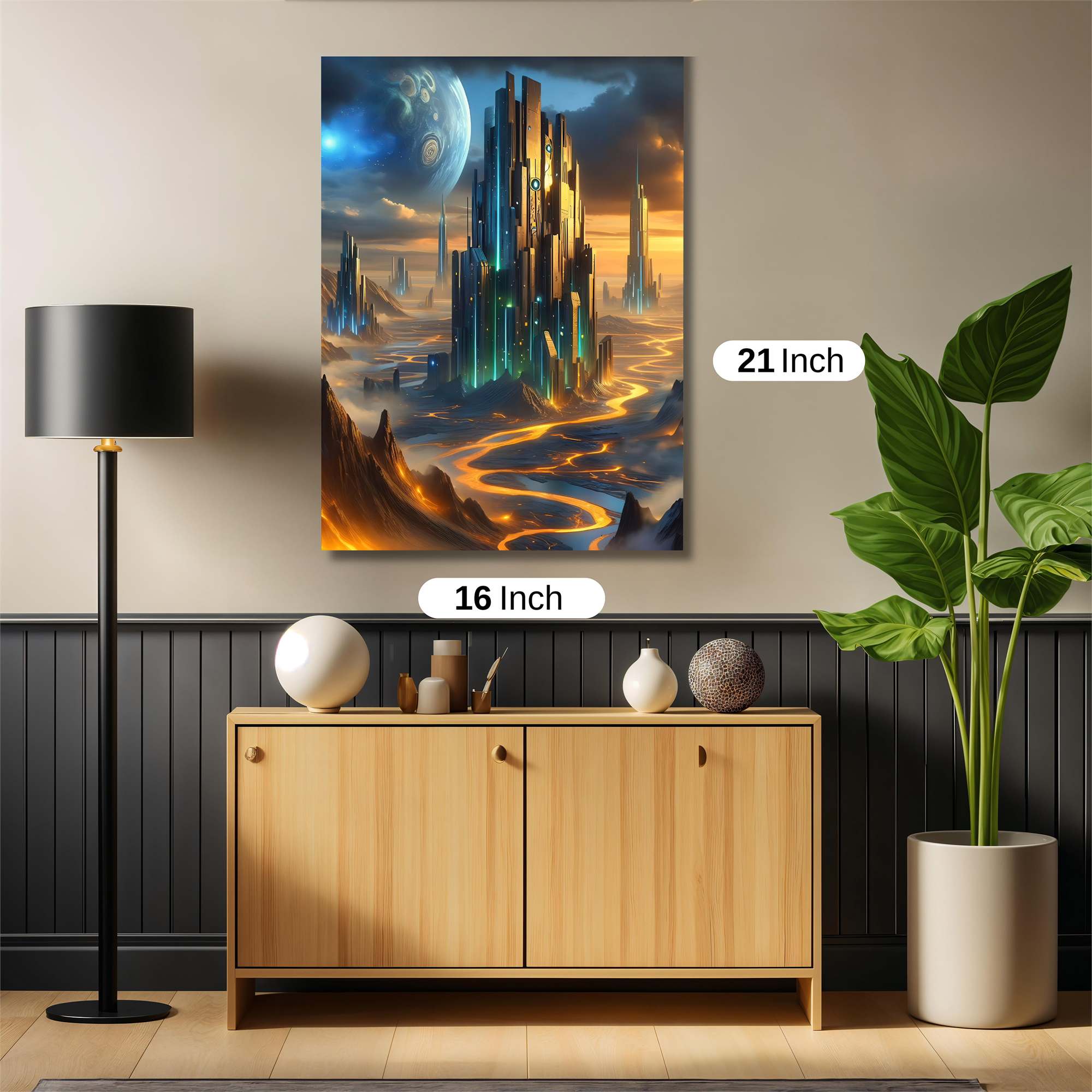 Neon Citadel Safe Wall Magnetic / M