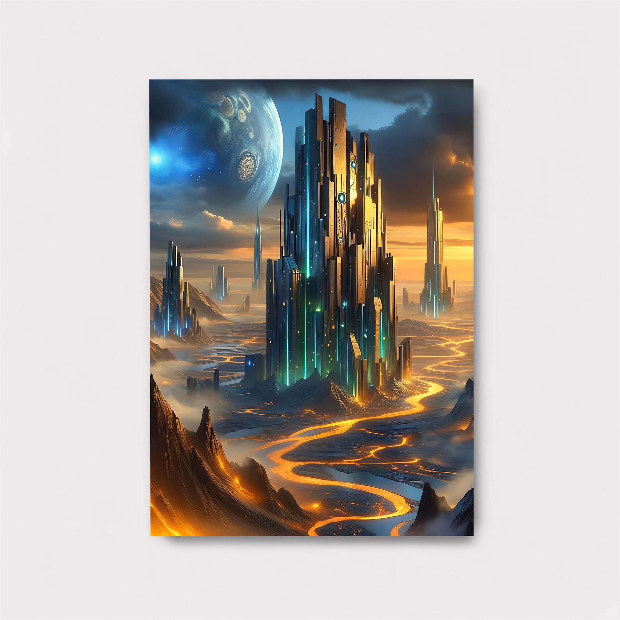 Neon Citadel Safe Wall Magnetic / M