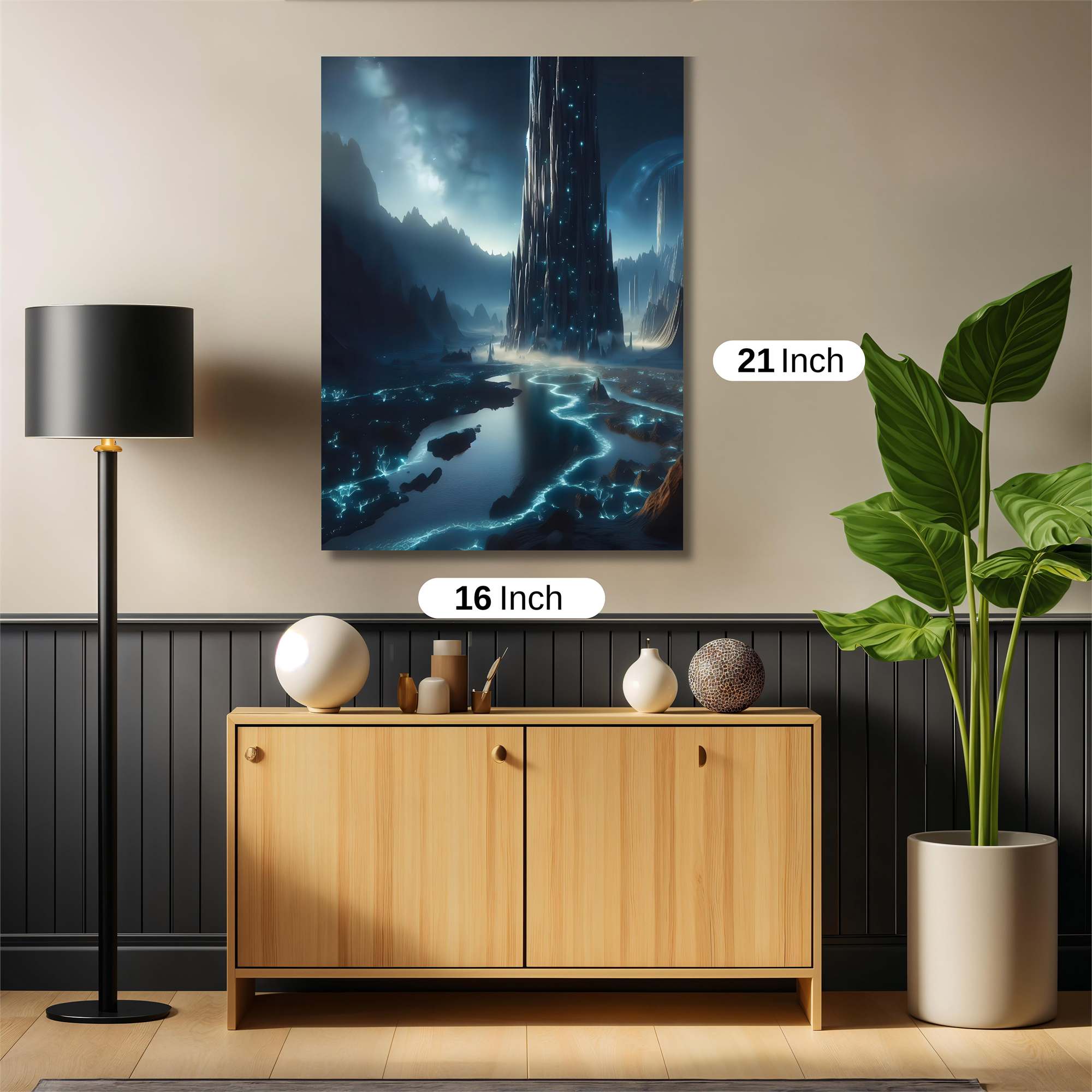 Tower Enigmatic Safe Wall Magnetic / M