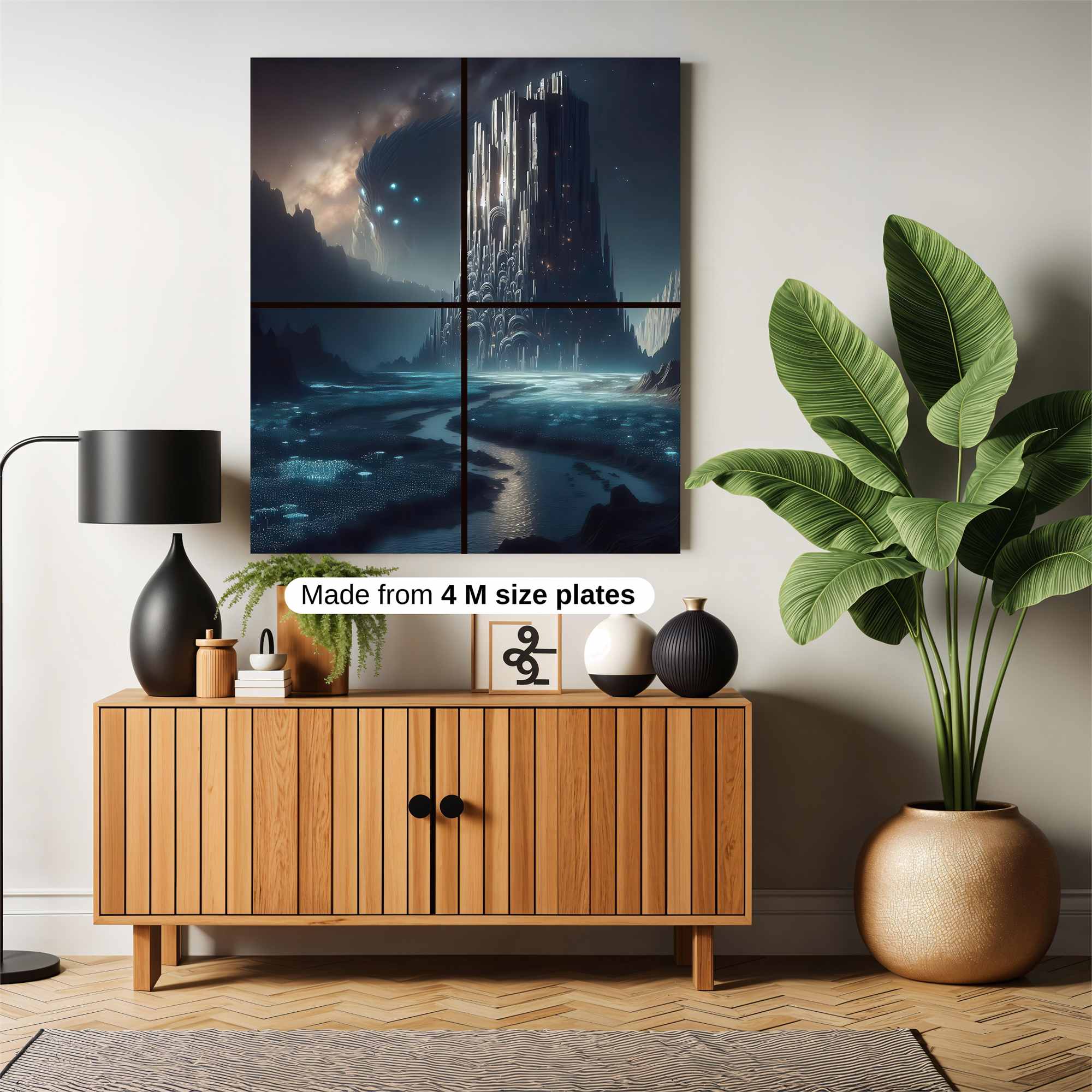 Starlit Citadel Safe Wall Magnetic / M
