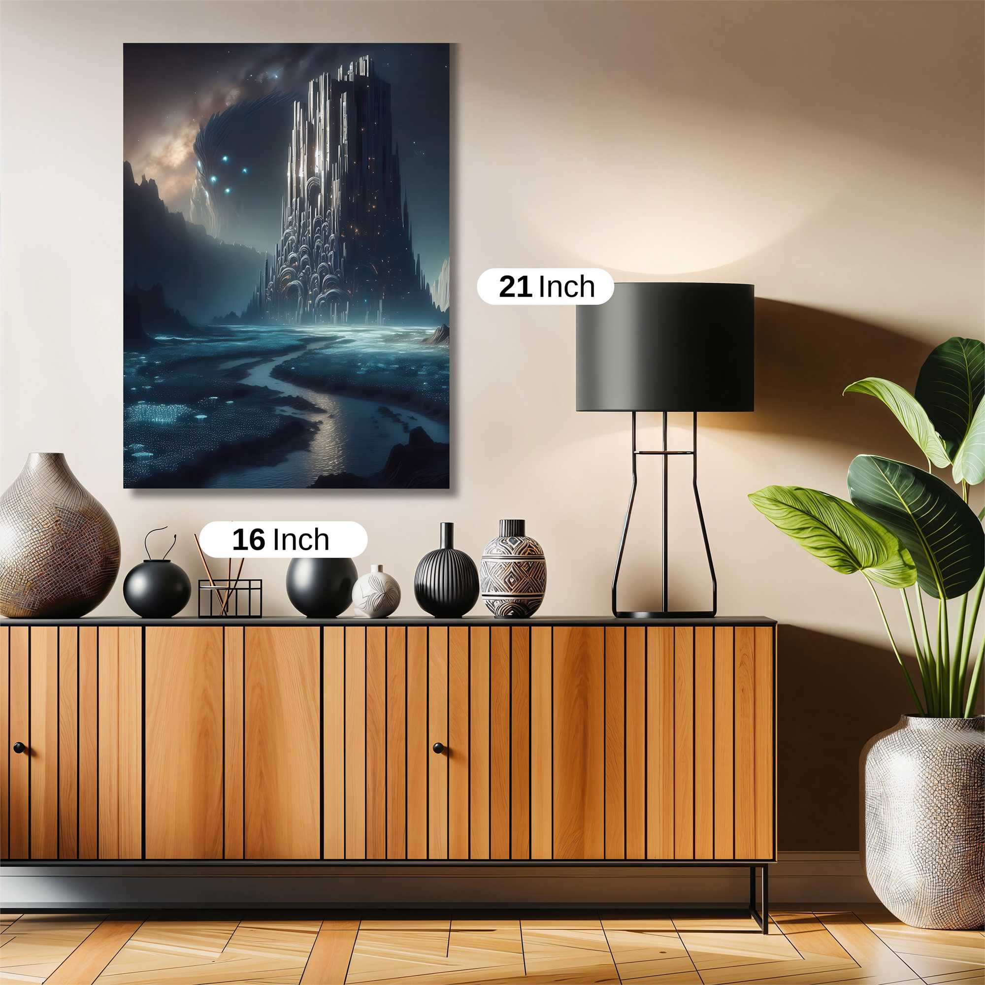 Starlit Citadel Safe Wall Magnetic / M