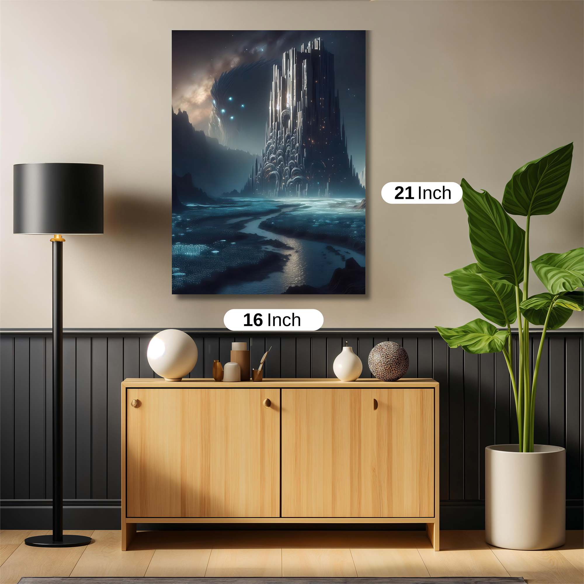 Starlit Citadel Safe Wall Magnetic / M