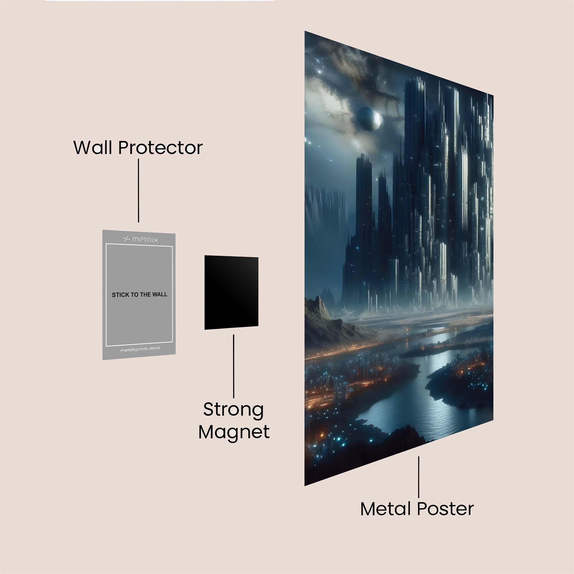 Asgard Enigmatic Safe Wall Magnetic / M
