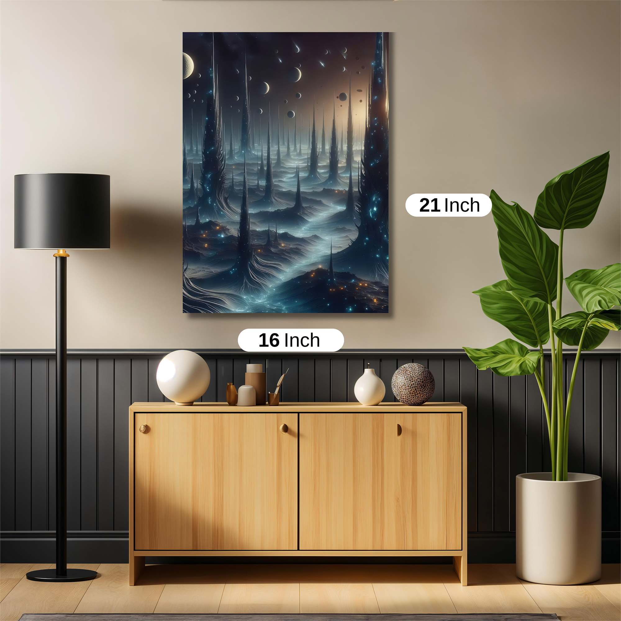 Cosmic Serenity Safe Wall Magnetic / M