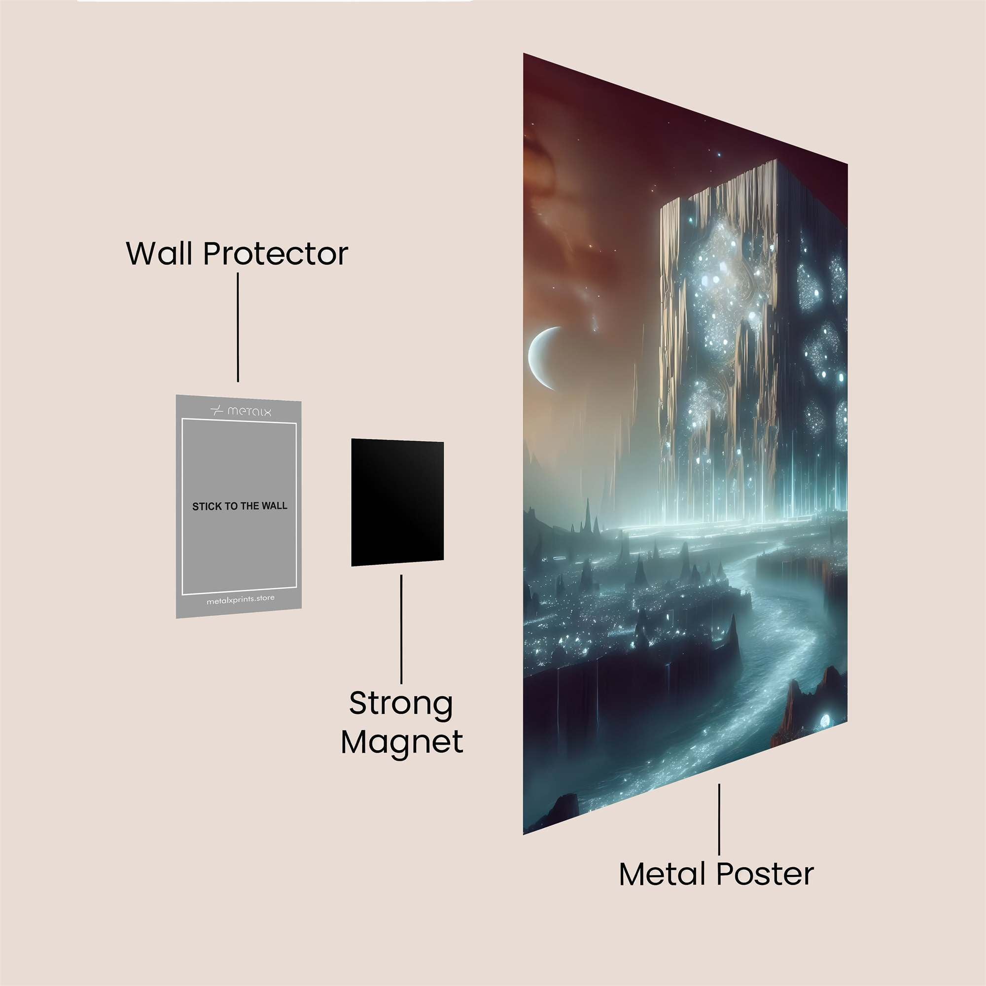 Monolith Enigma Safe Wall Magnetic / M