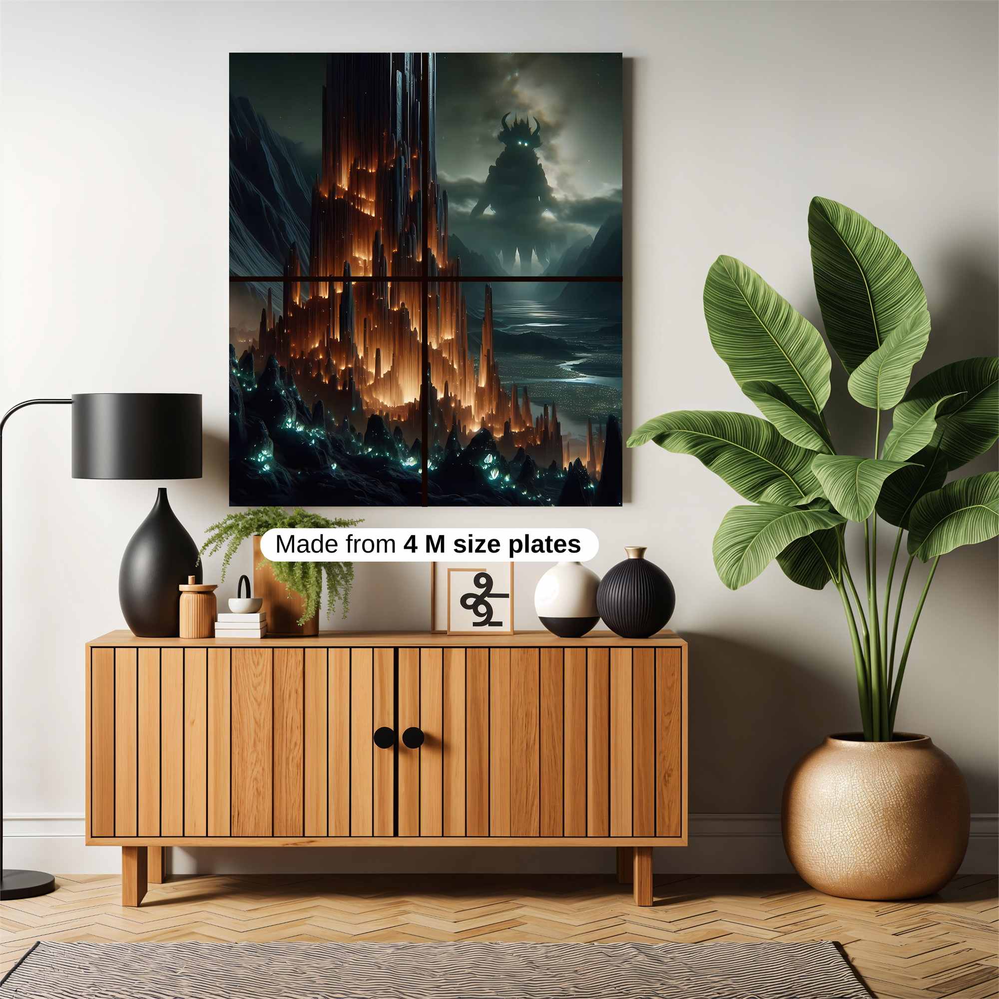 Demon's Realm Safe Wall Magnetic / M