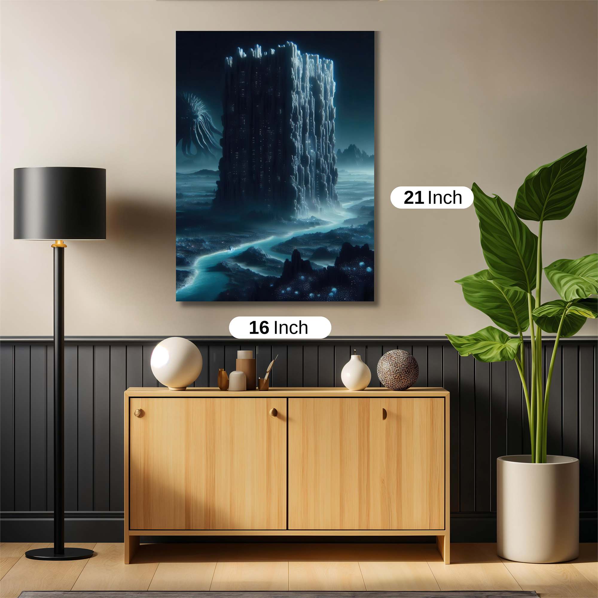 Cthulhu Citadel Safe Wall Magnetic / M