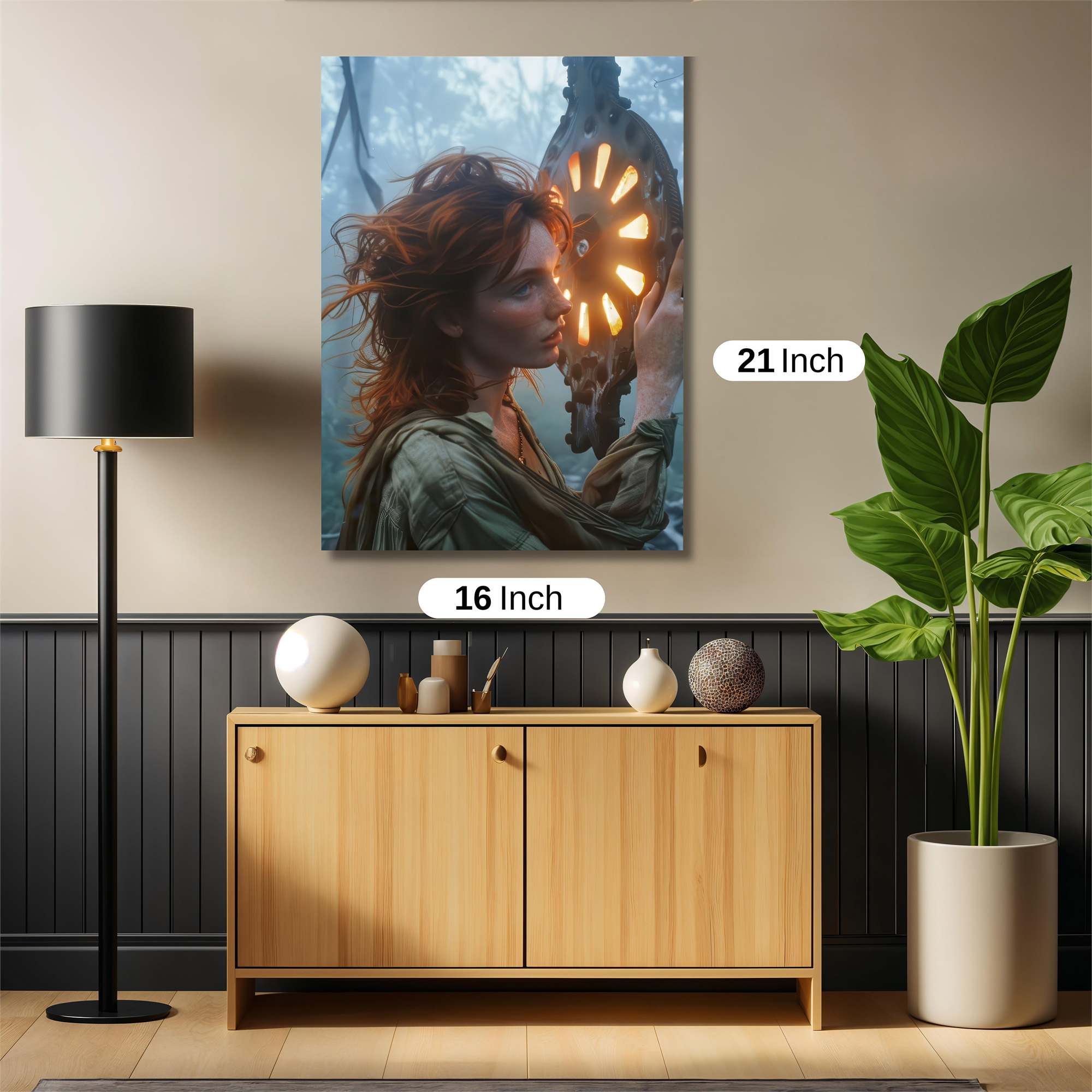 Mystic Glow Safe Wall Magnetic / M