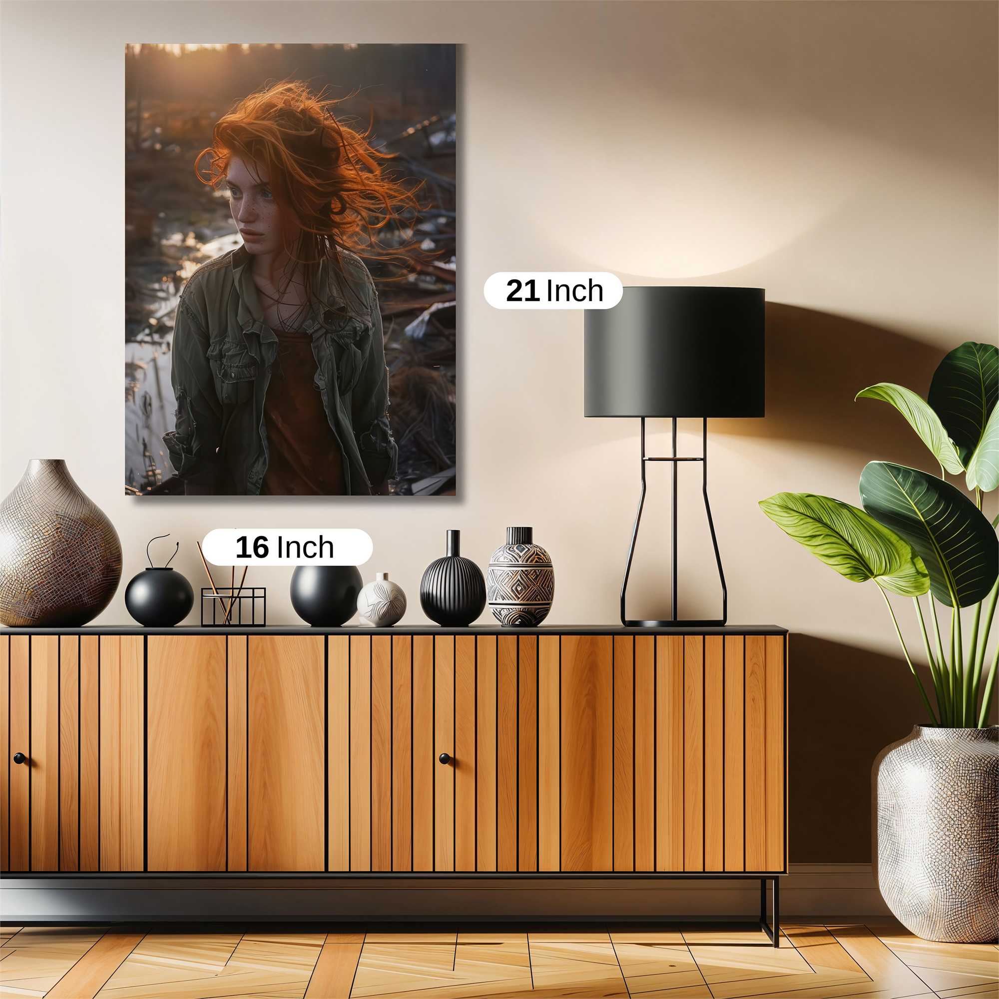 Sunset Serenity Safe Wall Magnetic / M