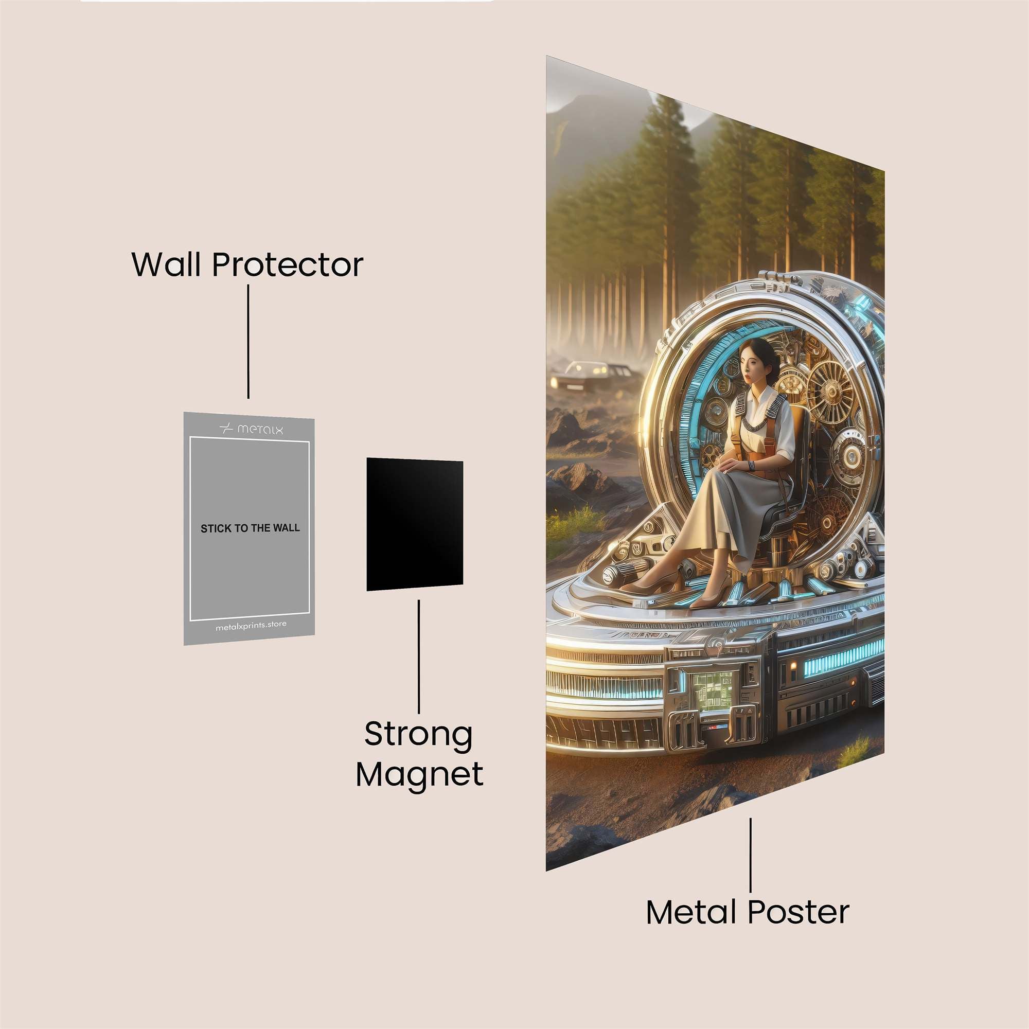 Explorer Serene Safe Wall Magnetic / M