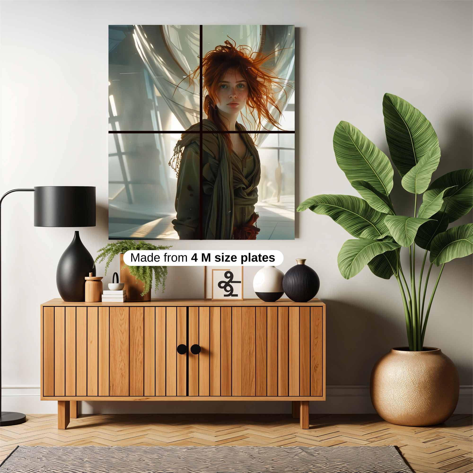 Fiery Whimsy Safe Wall Magnetic / M