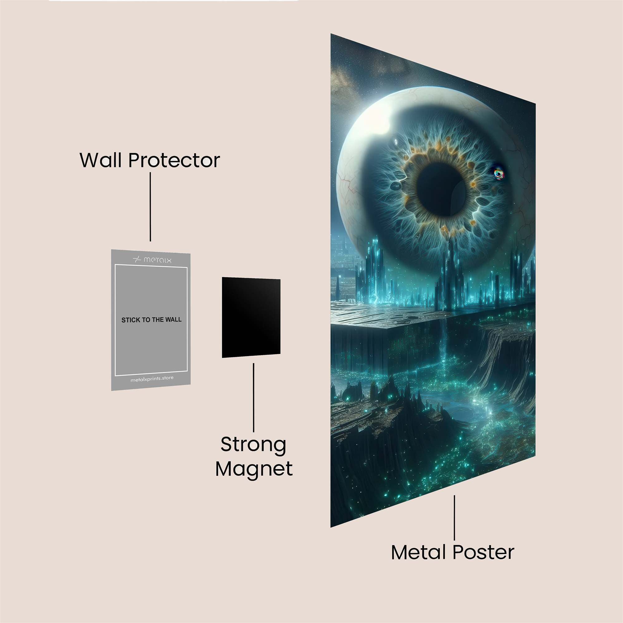 Eye Serenity Safe Wall Magnetic / M