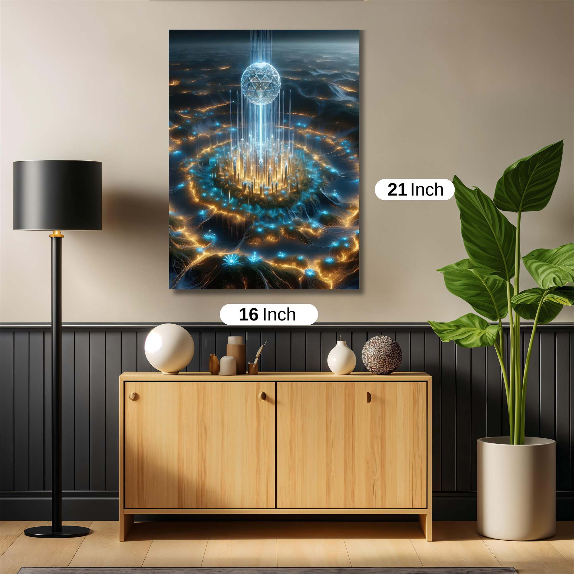 Sphere Enigma Safe Wall Magnetic / M